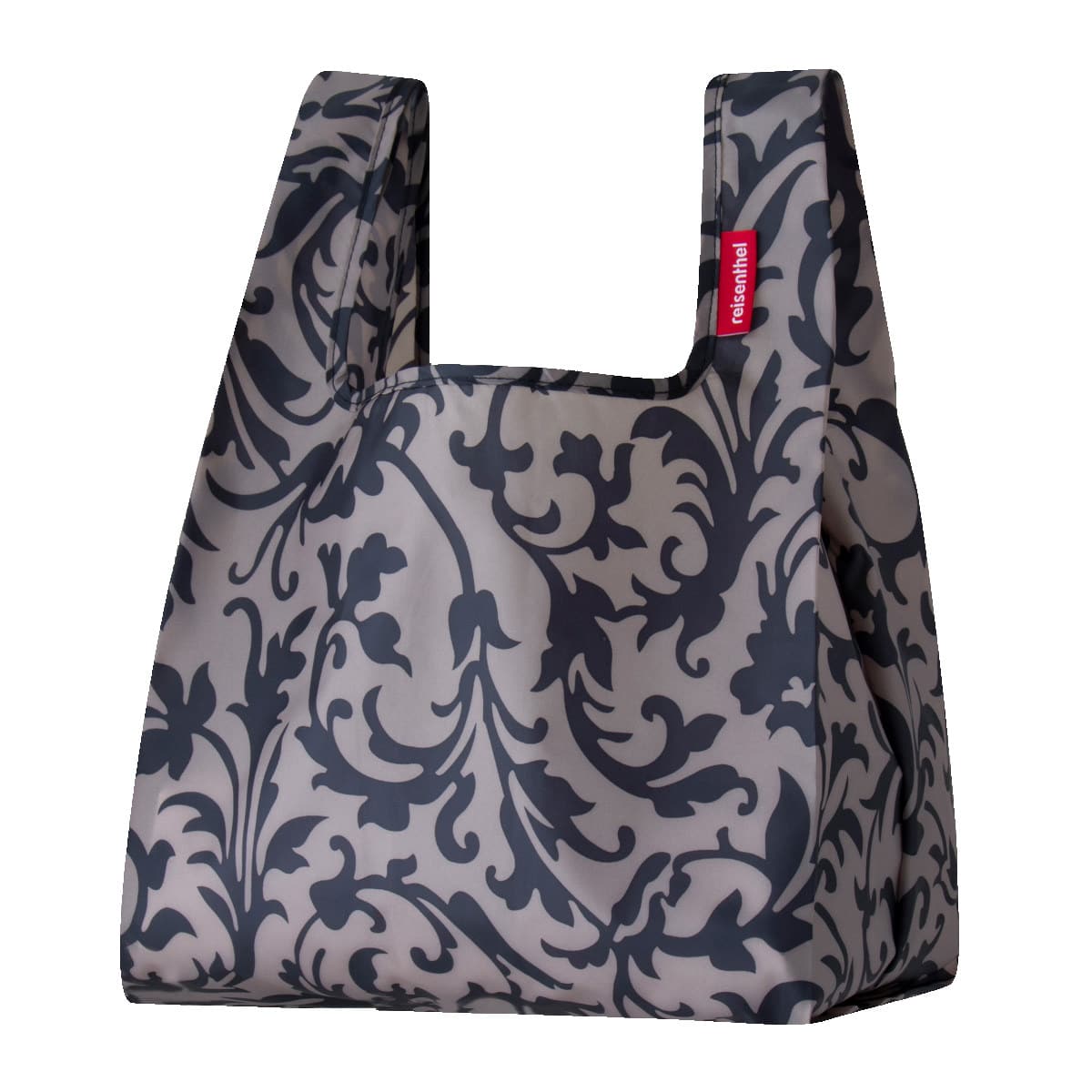 エコバッグ reisenthel ライゼンタール MINI MAXI SHOPPER XS 8L （ ミニマキシショッパー ショッピングバッグ マイバッグ コンビニ 弁当 折りたたみ マチ広 撥水加工 お買い物バッグ 手提げ おしゃれ 小さい 収納ポーチ付き ） 【BAROQUETAUPE】