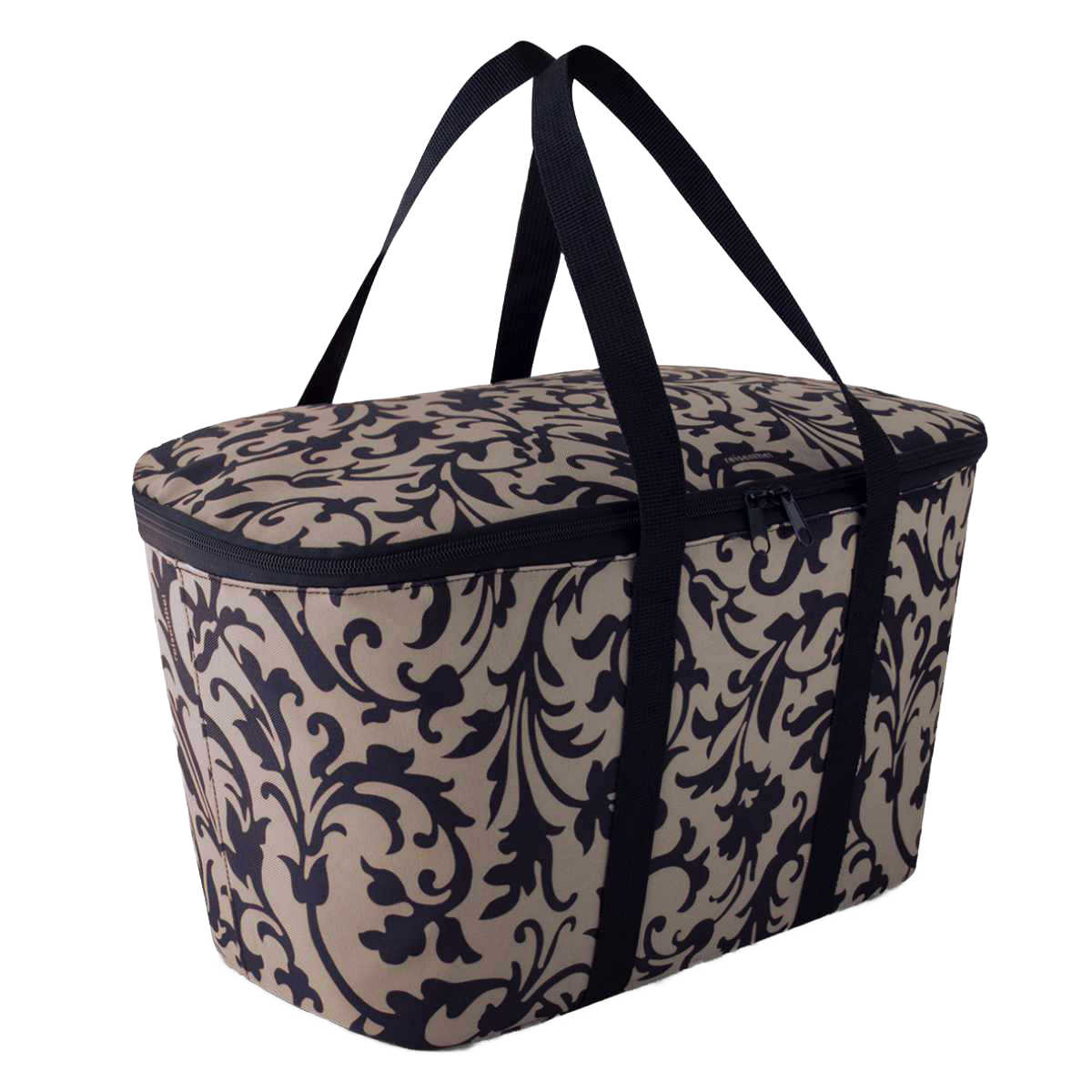 クーラーバッグ reisenthel ライゼンタール COOLERBAG （ 保冷バッグ 20L ソフトクーラー 保冷保温 軽量 折りたたみ エコバッグ お買い物バッグ 2Lペットボトル 買物 レジャー アウトドア ファスナー マチ広 大容量 おしゃれ ） 【BAROQUETAUPE】