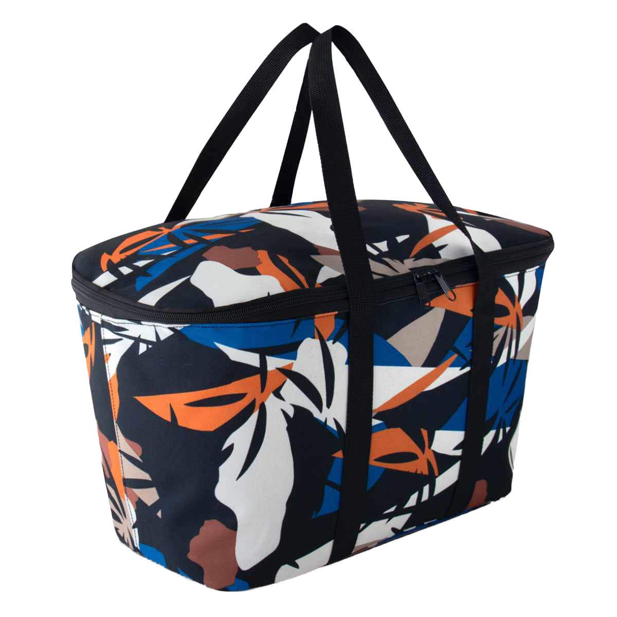 クーラーバッグ reisenthel ライゼンタール COOLERBAG （ 保冷バッグ 20L ソフトクーラー 保冷保温 軽量 折りたたみ エコバッグ お買い物バッグ 2Lペットボトル 買物 レジャー アウトドア ファスナー マチ広 大容量 おしゃれ ） 【MIAMIBLACK】