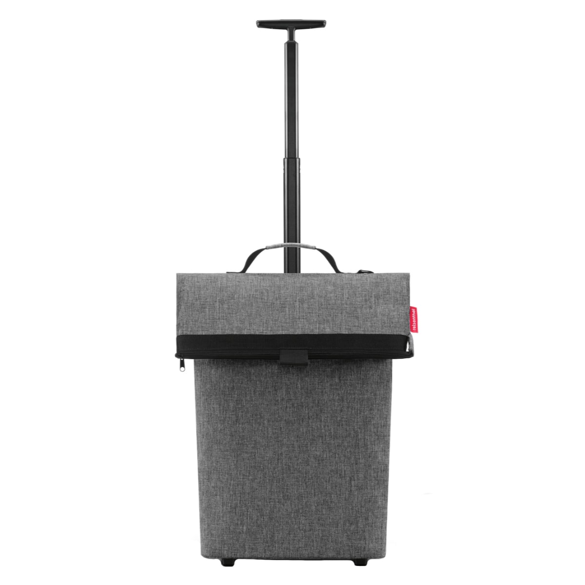 ショッピングカート ライゼンタール reisenthel TROLLEY M FRAME TWIST SILVER （ トローリーM フレーム 買い物カート 43L 大容量 キャリーカート 2輪 ハンドル キャリーバッグ 持ち手 伸縮 キャスター付き 買い物 旅行 レジャー ）