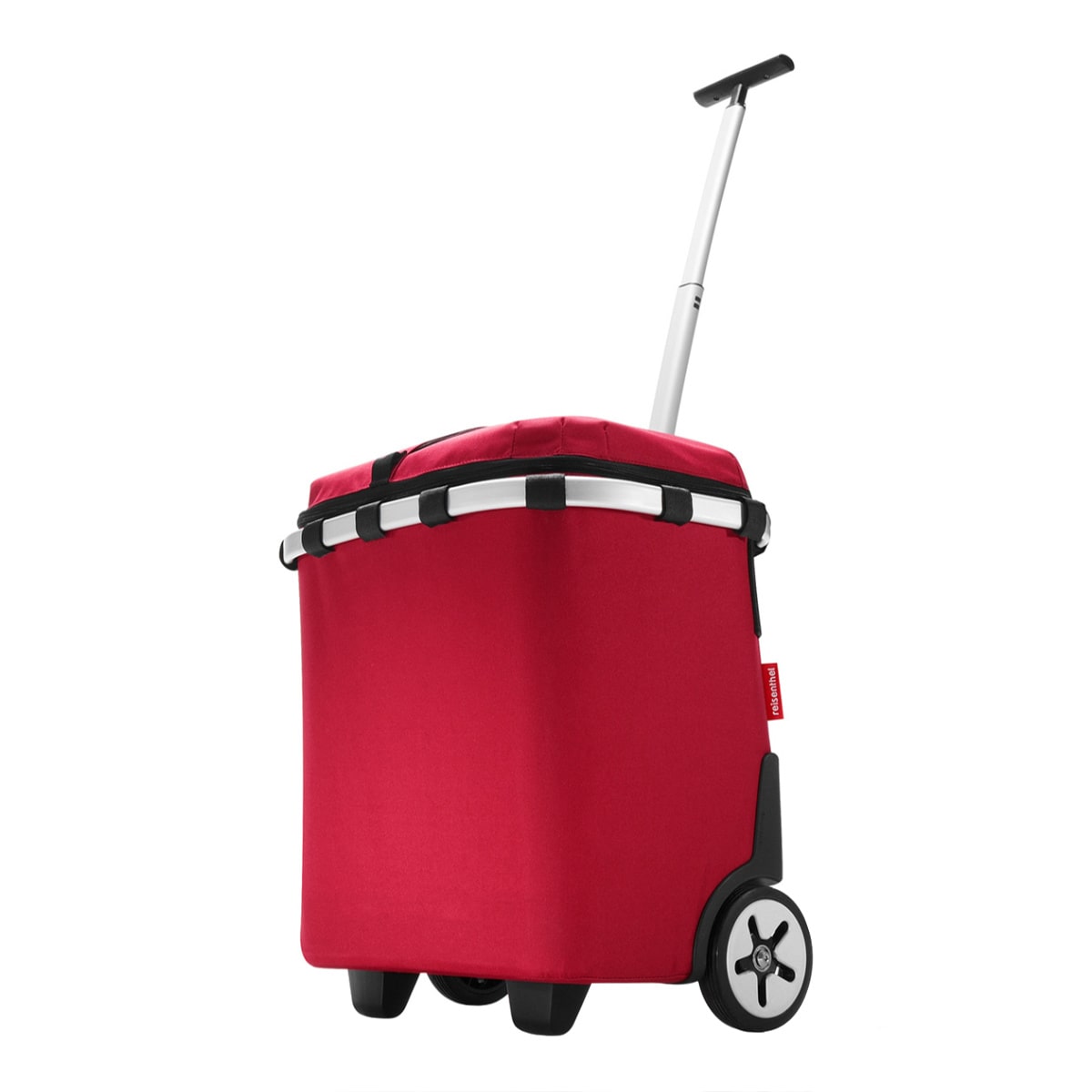ショッピングカート ライゼンタール CARRYCRUISER ISO 保冷 （ キャリークルーザー 40L フタ付き 保冷 保温 買い物カート 大容量 キャリーカート 頑丈 2輪 伸縮ハンドル ショルダーベルト アウトドア おしゃれ ） 【RED】