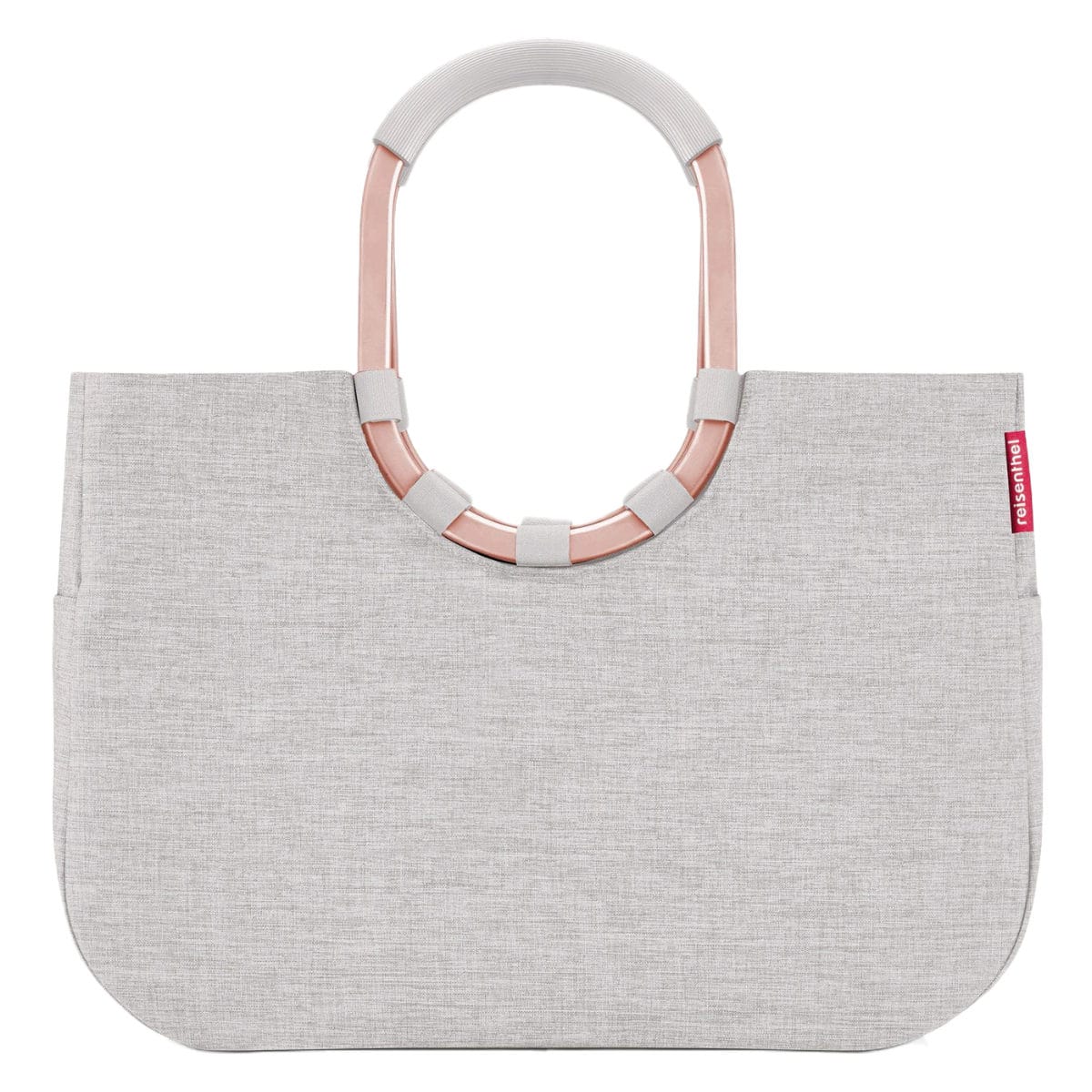 ショッピングバッグ ライゼンタール LOOPSHOPPER L FRAME TWIST （ reisenthel エコバッグ マチ広 大容量 トートバッグ 買い物バッグ レディース バッグ マイバッグ 手提げ 肩掛け 大きい アルミハンドル ショルダーバッグ ジム ） 【SKYROSE】