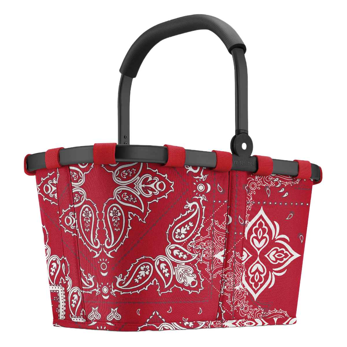 買い物カゴ reisenthel ライゼンタール CARRYBAG FRAME （ キャリーバッグ 買い物かご ショッピングバッグ 折りたたみ マイバッグ レジカゴ エコバッグ 軽量 レジかご 車 アウトドア 買い物バッグ おしゃれ ） 【BANDANARED】