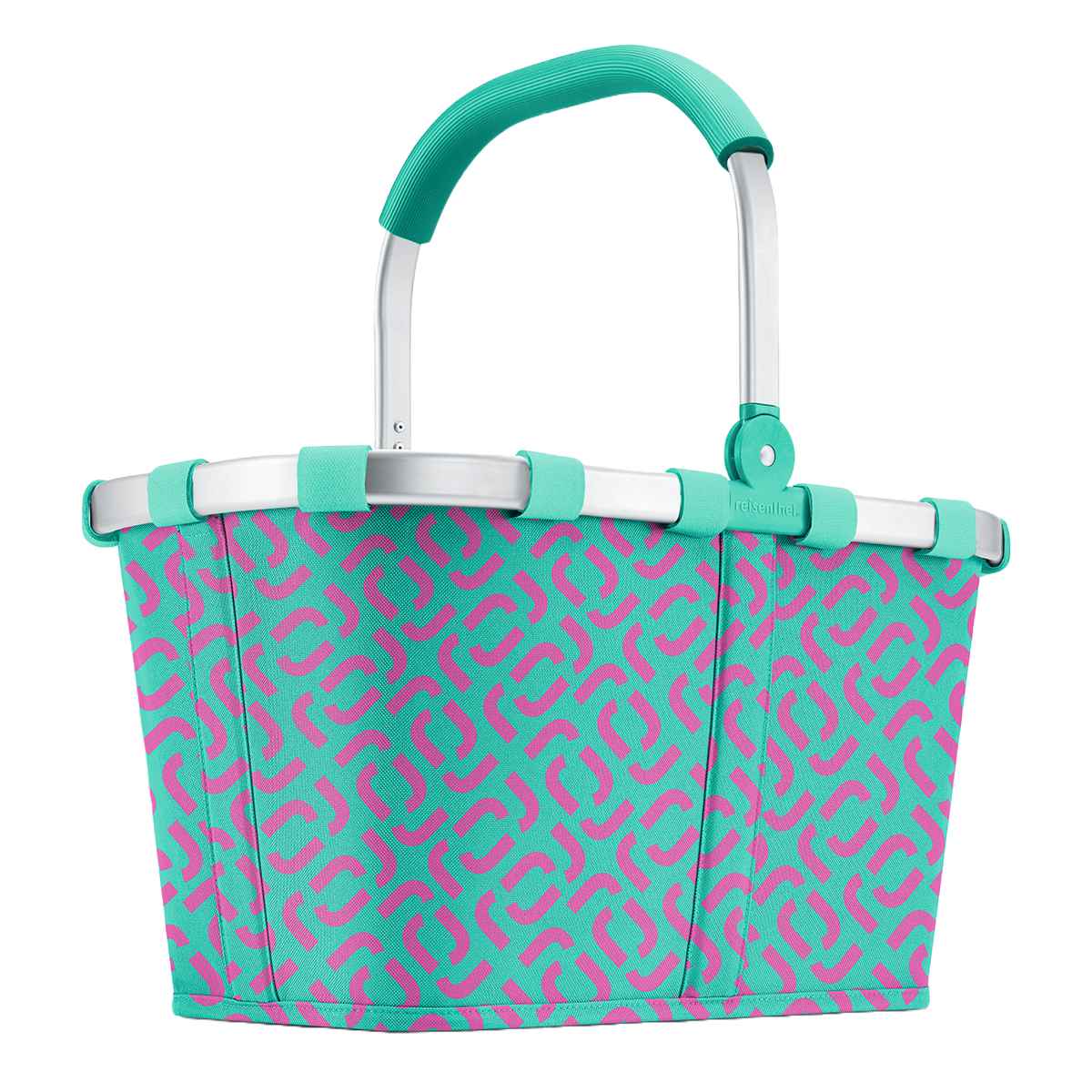 買い物カゴ reisenthel ライゼンタール CARRYBAG FRAME （ キャリーバッグ 買い物かご ショッピングバッグ 折りたたみ マイバッグ レジカゴ エコバッグ 軽量 レジかご 車 アウトドア 買い物バッグ おしゃれ ） 【SIGNATURESPECTRAGREEN】