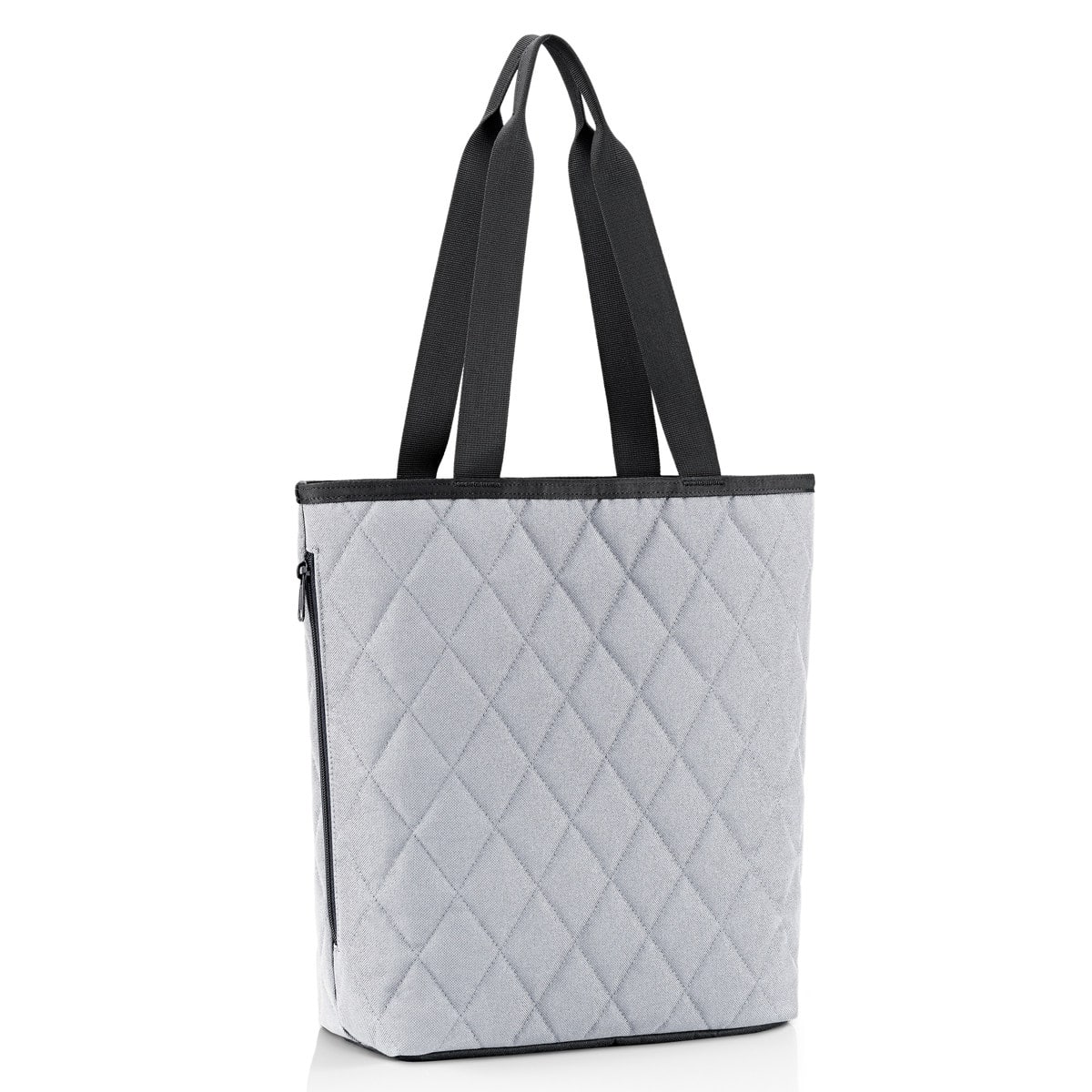 ショッピングバッグ ライゼンタール CLASSIC SHOPPER M RHOMBUS （ バッグ トートバッグ 縦長 ショルダーバッグ レディース 巾着式 マチ付き ポケット 肩掛け キルティング エコバッグ ） 【LIGHTGREY】