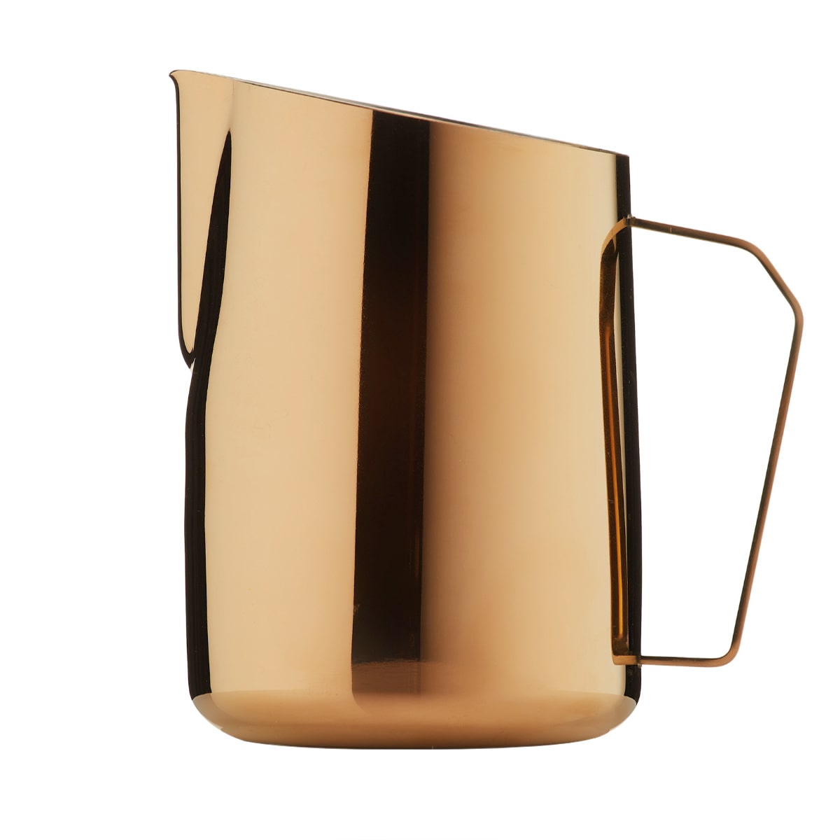 ミルクピッチャー BARISTA＆CO DialIn Milk Pitcher 600ml （ バリスタ＆コー ミルクジャグ ラテアート スチーム フォームミルク バリスタ ミルク 泡立て ステンレススチール 目盛付き 耐久性 カプチーノ カフェラテ おしゃれ ） 【ROSEGOLD】