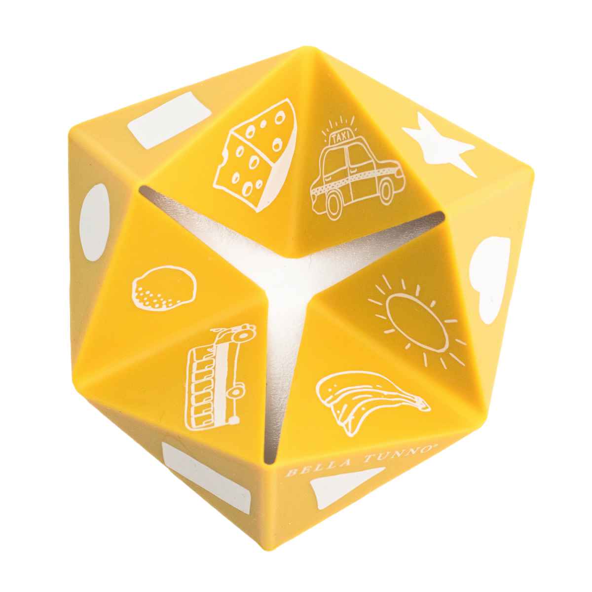 ベビートイ ０ヶ月～ BELLA TUNNO シリコン製 Beginner Spinner （ ベラトゥーノ 赤ちゃん ベビー おもちゃ シリコン 歯固め はがため 知育玩具 食洗機対応 安心 安全 おしゃれ ギフト 出産祝い オモチャ 学習 勉強 ） 【YELLOW】