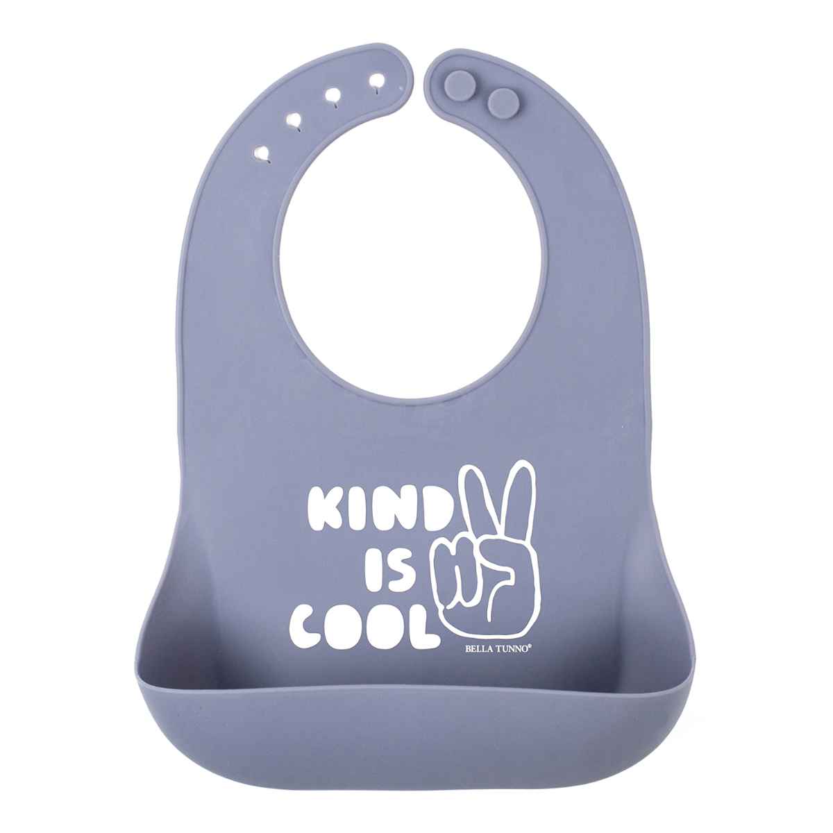 お食事エプロン BELLA TUNNO Wonder Bib （ ベラトゥーノ 食事エプロン シリコン 離乳食 食洗機対応 スタイ よだれかけ べビー 赤ちゃん ワンダービブ 食べこぼし 持ち運び ワイドポケット おしゃれ ギフト 出産祝い ） 【PurplePlum】