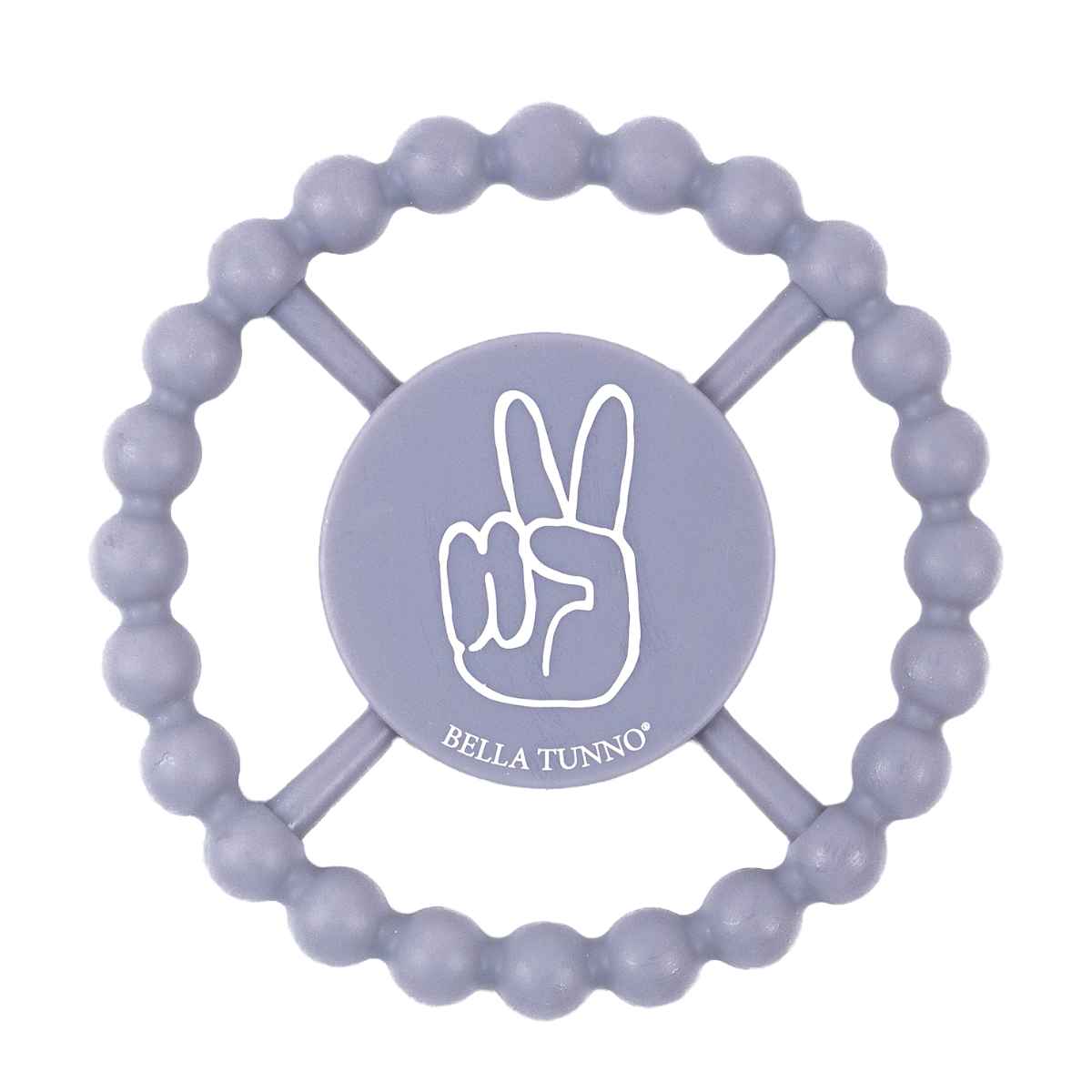 歯固め BELLA TUNNO シリコン製 Happy Teether アニマル （ ベラトゥーノ 歯がため はがため シリコン 赤ちゃん ベビー おもちゃ 握りやすい ハッピーティーザー かわいい ギフト 出産祝い ベビートイ 耐冷仕様 冷やせる 食洗機対応 ） 【PurplePlum】