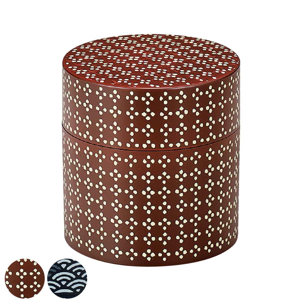 茶筒 350ml 小 小花 HAKOYA （ おしゃれ 日本製 小型 お茶容器 茶葉容器 保存容器 保存缶 茶缶 お茶缶 キャニスター 保存 容器 350 茶 茶葉 お茶 茶葉保存 お茶葉保存 お茶葉容器 お茶っぱ入れ 和柄 ） 【小花】