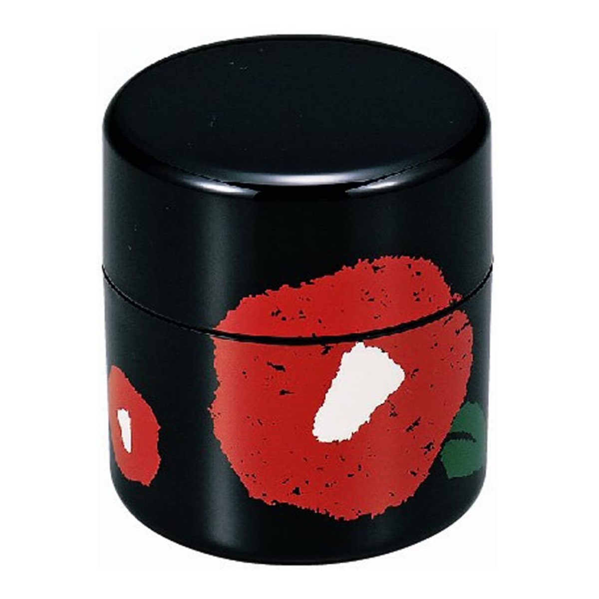 茶筒 380ml 朱桜 HAKOYA （ おしゃれ 日本製 かわいい お茶 和風 お茶容器 茶葉容器 保存容器 保存缶 茶缶 お茶缶 キャニスター 保存 容器 茶 茶葉 茶葉保存 お茶葉保存 お茶葉容器 お茶っぱ入れ ） 【黒】