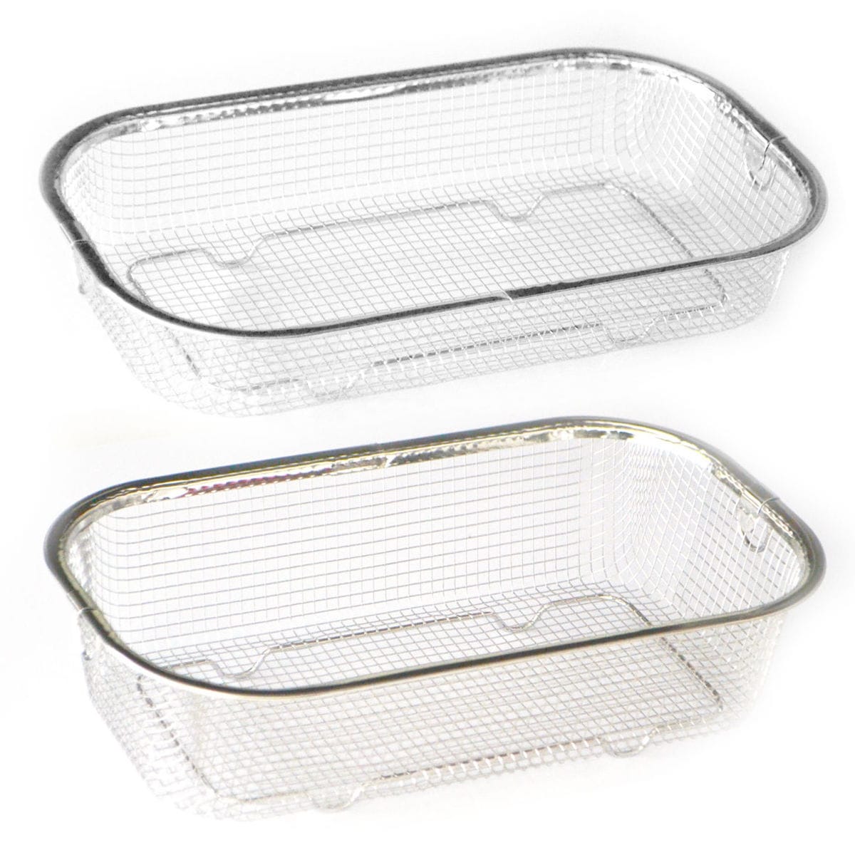 ビーワーススタイル すっきり暮らす水切りかご 浅深セット （ 水切りラック 日本製 ステンレス 水切りかご 水切りカゴ 水切り シンク上 燕三条 食洗機対応 水切りバスケット ざる ザル コンパクト 水切り籠 ）