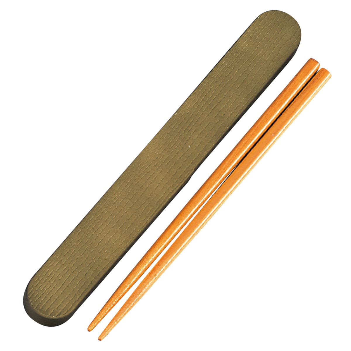 箸箱セット わっぱ箸箱セット 18.0cm （ お箸 箸 箸箱 はし箱 セット 18cm 日本製 大人 18センチ 給食 お弁当 弁当 和風 天然木 抗菌 ） 【リーフグリーン】