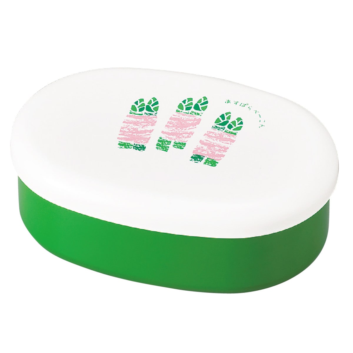 お弁当箱 小判一段弁当 1段 480ml （ 弁当箱 ランチボックス レンジ対応 食洗機対応 一段 小判型 レンジOK 食洗機OK 弁当 お弁当 中子付き ランチバンド付き 日本製 ） 【あすぱらべーこん】