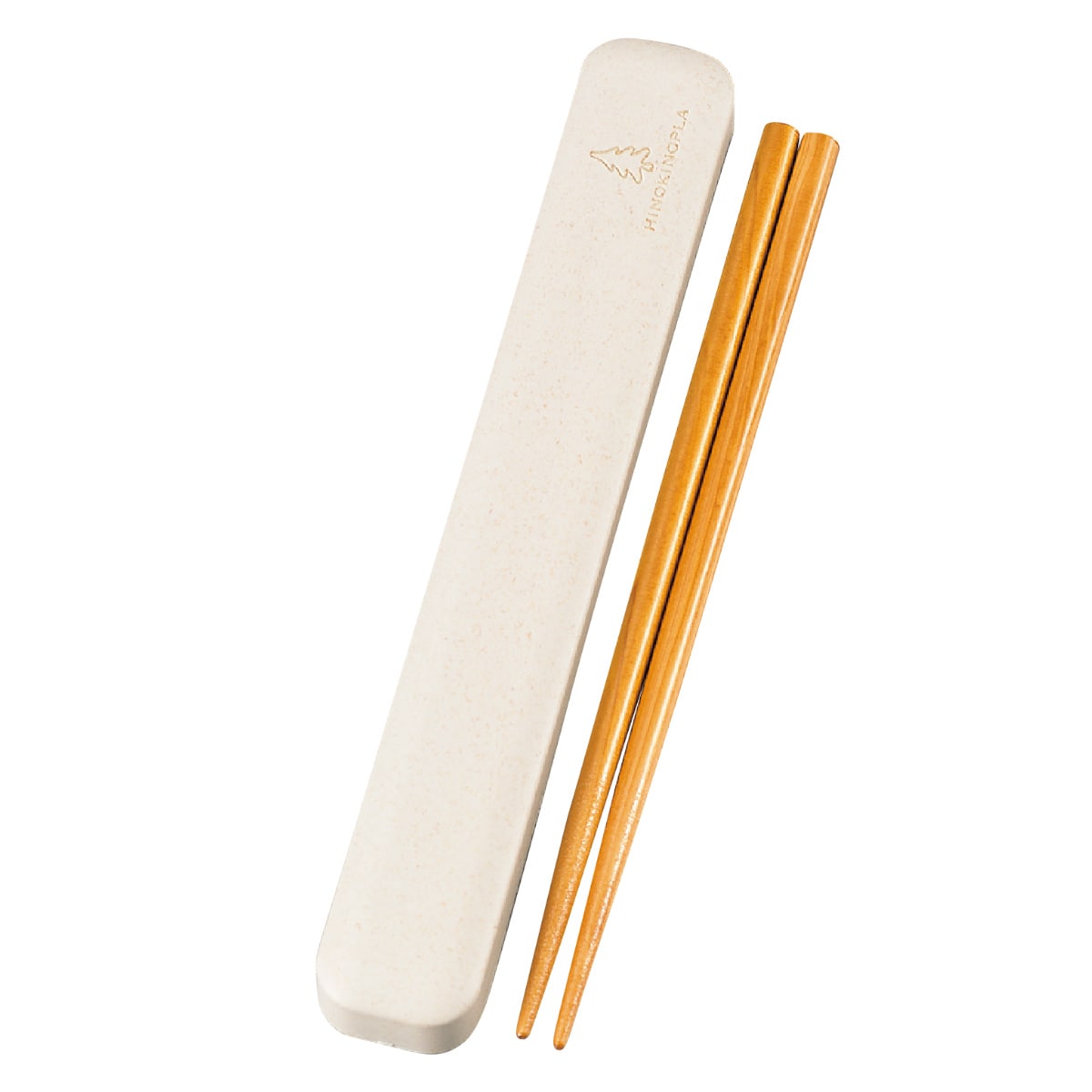 箸箱セット 18.0箸箱セット 18.0cm ヒノキプラ （ お箸 箸箱 はし箱 18cm 大人 日本製 ひのきぷら 18センチ お弁当用 お弁当用箸 弁当 お弁当 給食 携帯用 ）