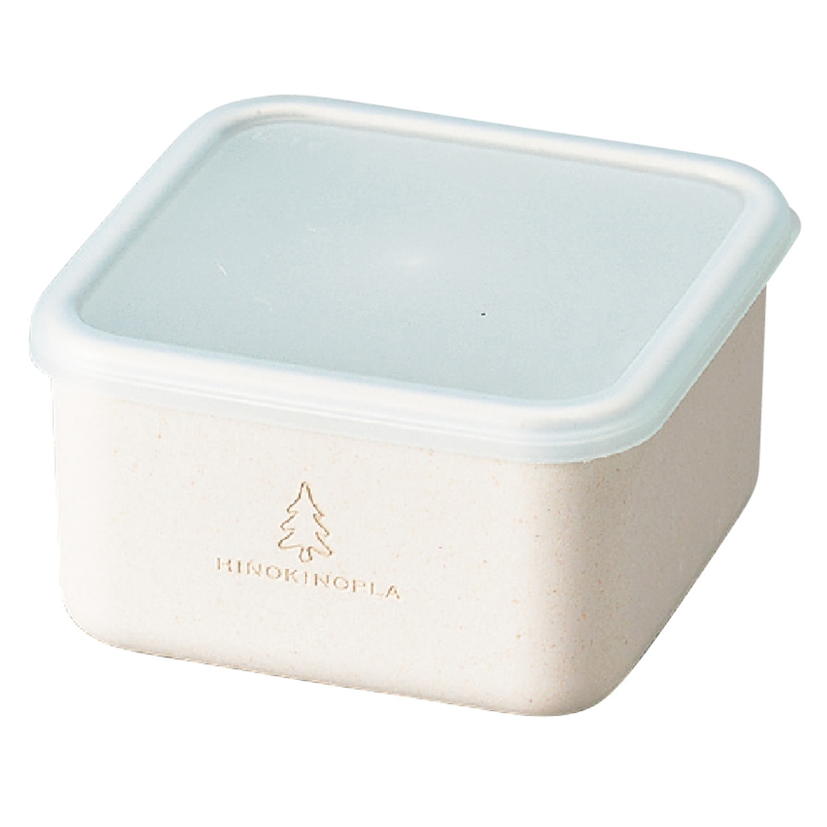 お弁当箱 スクエアランチプラス S ヒノキプラ 1段 250ml （ 弁当箱 ランチボックス 食洗機対応 レンジ対応 一段 日本製 ひのきのぷら 保存容器 弁当 お弁当 食洗機OK レンジOK 大人 ）