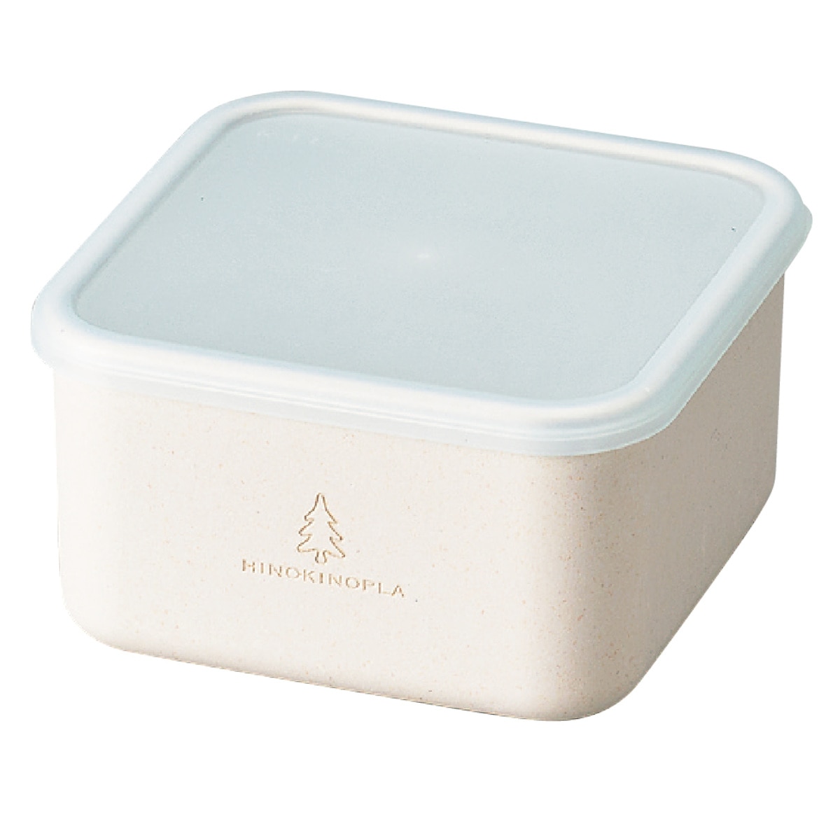 お弁当箱 スクエアランチプラス M ヒノキプラ 1段 380ml （ 弁当箱 ランチボックス 食洗機対応 レンジ対応 一段 日本製 ひのきのぷら 保存容器 弁当 お弁当 食洗機OK レンジOK 大人 ）