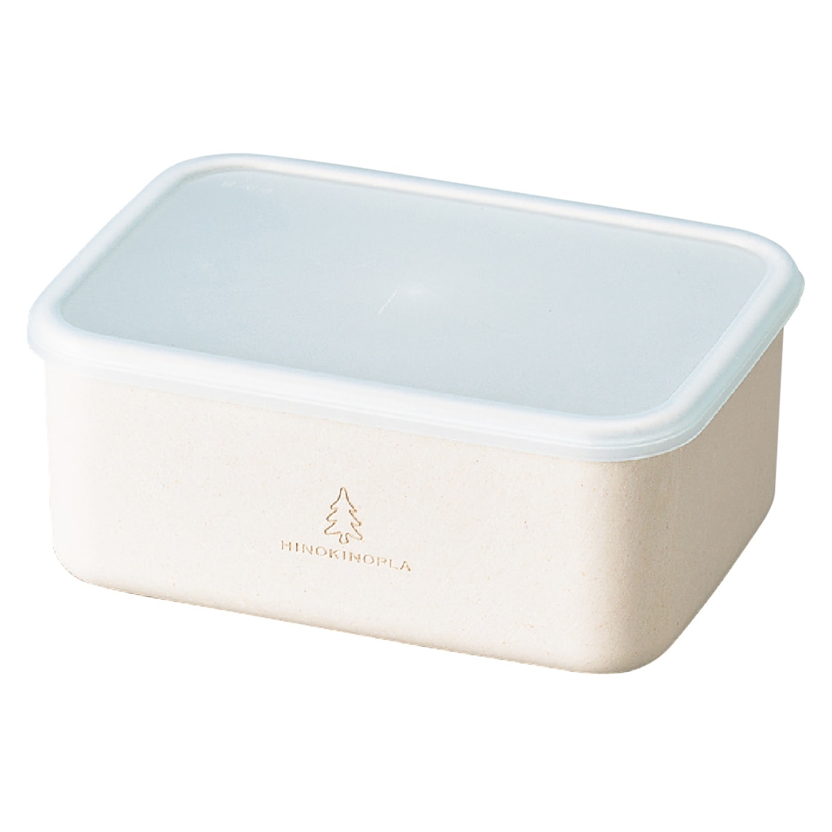 お弁当箱 ランチプラス M ヒノキプラ 1段 500ml （ 弁当箱 ランチボックス 食洗機対応 レンジ対応 一段 日本製 ひのきのぷら 保存容器 弁当 お弁当 食洗機OK レンジOK 大人 ）