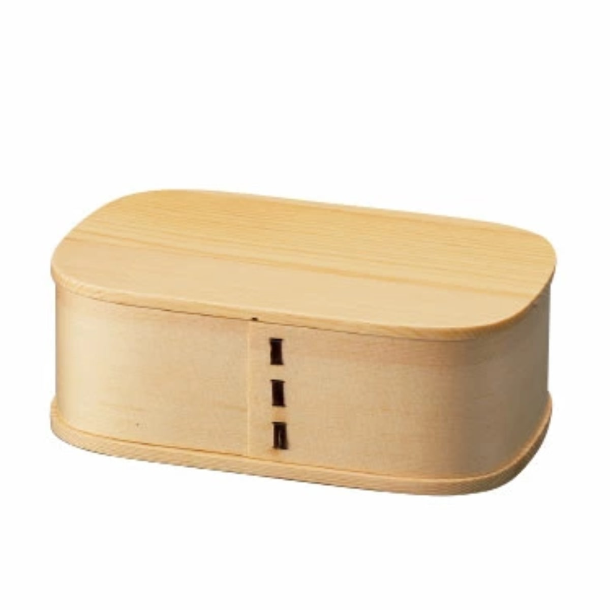 お弁当箱 パッキン付木製わっぱ一段弁当 1段 700ml （ 弁当箱 ランチボックス わっぱ弁当箱 一段 大人 お弁当 弁当 ランチバンド付き 仕切り付き 天然木 和風 ） 【ナチュラル】