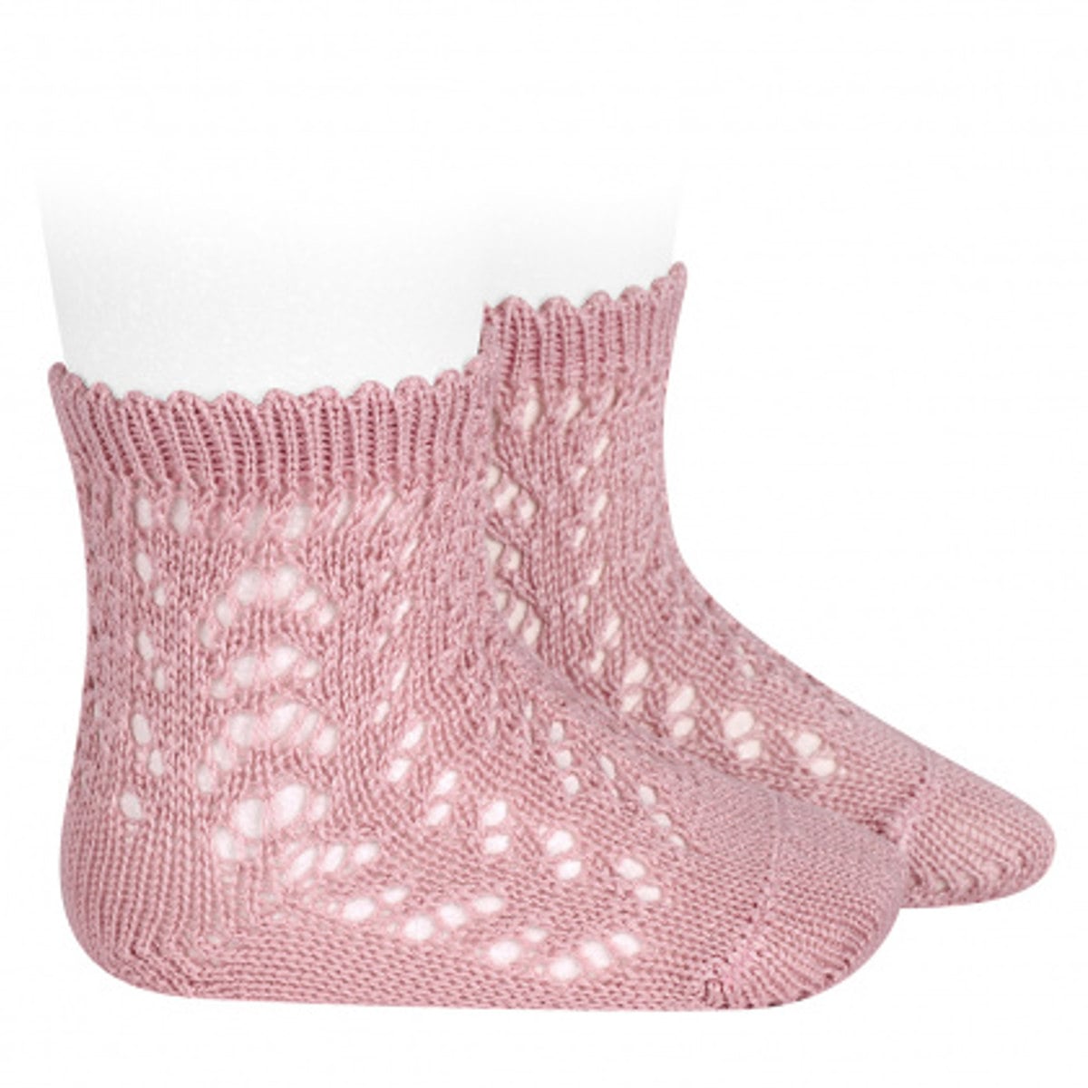 靴下 condor 子供 6ヶ月～3歳 パール オープンワーク ショートソックス （ コンドル 子ども用靴下 ベビー キッズ ソックス くつ下 くつした Perle openwork short socks 丈夫 ベビー用 キッズ用 綿 コットン ） 【ロサパロ 0】