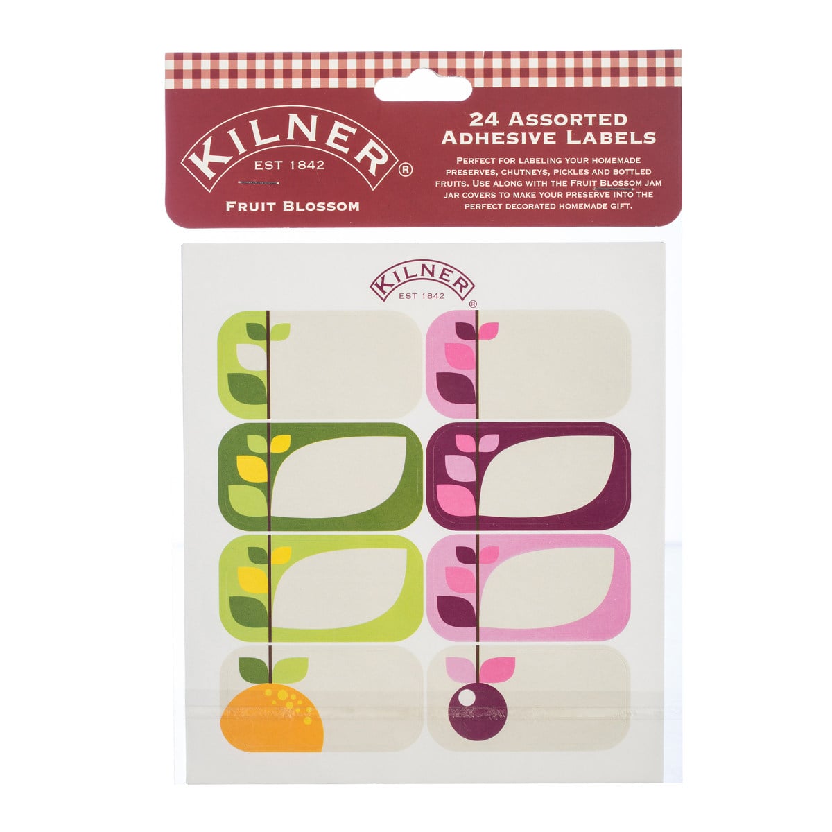 保存容器 KILNER LABELS 24PACK （ キルナー 保存容器用 ラベルシール ステッカー シール ボトルラベル インデックス ラベル 賞味期限 書き込み 日付 メモ ） 【FBLOSSOM】