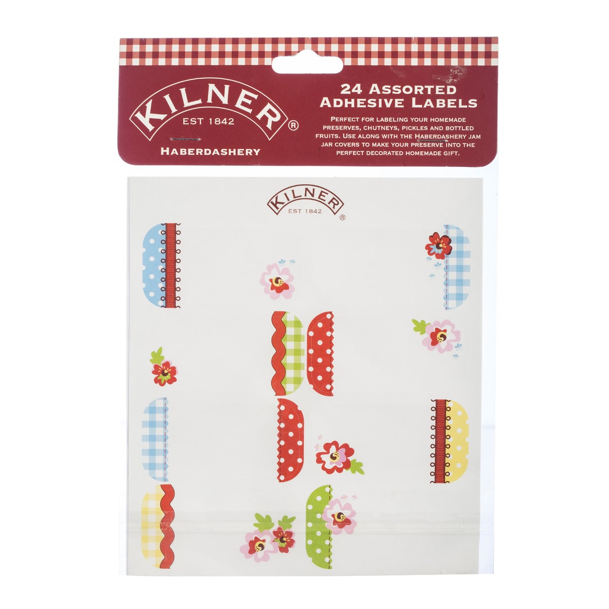 保存容器 KILNER LABELS 24PACK （ キルナー 保存容器用 ラベルシール ステッカー シール ボトルラベル インデックス ラベル 賞味期限 書き込み 日付 メモ ） 【HDASHERY】