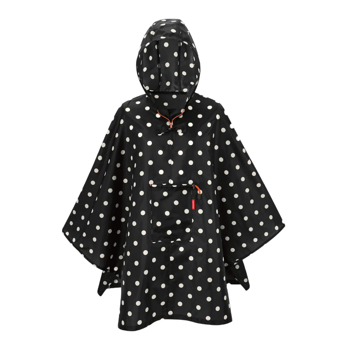 【アウトレット】カッパ reisenthel ポンチョ PONCHO 雨具 （ レインポンチョ レディース 撥水加工 折り畳み 自転車 レインウェア レインコート コンパクト 収納 雨がっぱ 雨合羽 アウトドア おしゃれ ） 【ミックスドット】