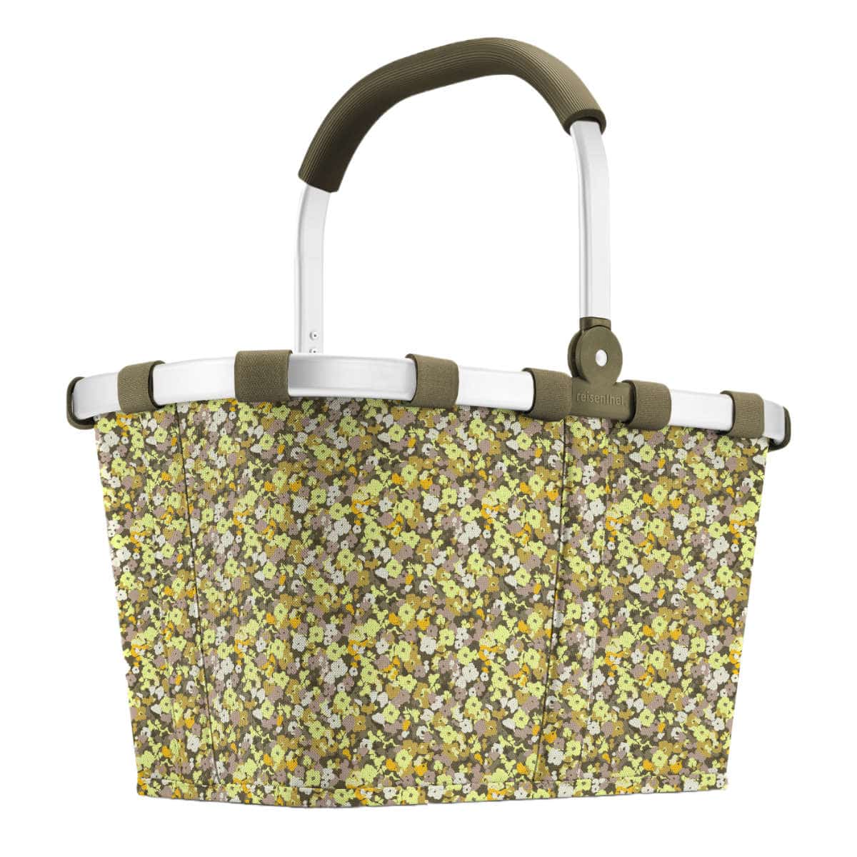 買い物かご 買い物カゴ ライゼンタール CARRYBAG VIOLA （ キャリーバッグ 花柄 買い物かご ショッピングバッグ 折りたたみ マイバッグ レジカゴ レジかご 軽量 ランドリー アウトドア 買い物バッグ おしゃれ エコバッグ ） 【イエロー】