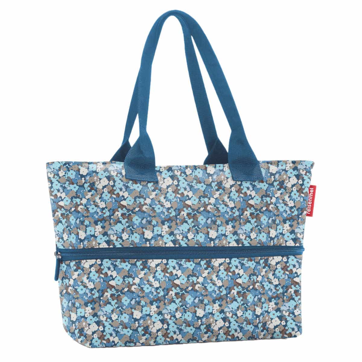 ショッピングバッグ ライゼンタール VIOLA （ トートバッグ エコバッグ マチ広 ファスナー付き バッグ 大容量 伸縮 レディース マザーズバッグ 買い物バッグ 手提げ 肩掛け 大きい ショルダーバッグ ） 【セレステ】