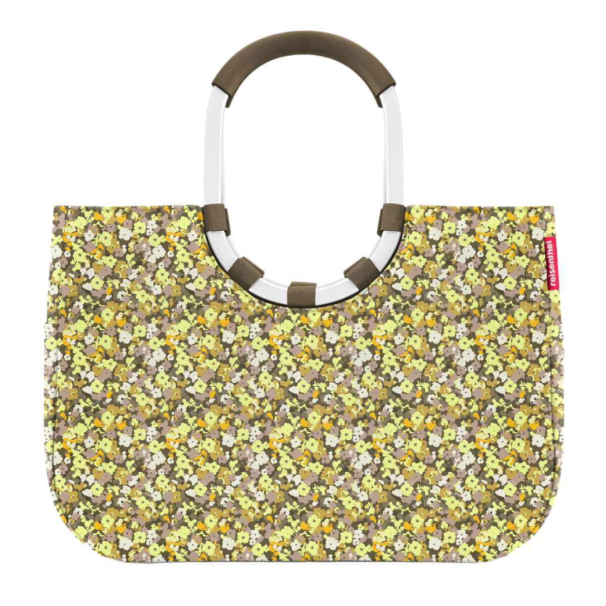 ショッピングバッグ ライゼンタール LOOPSHOPPER L VIOLA （ エコバッグ マチ広 大容量 トートバッグ 買い物バッグ レディース バッグ 花柄 マイバッグ 手提げ 肩掛け 大きい アルミハンドル ショルダーバッグ ジム ） 【イエロー】