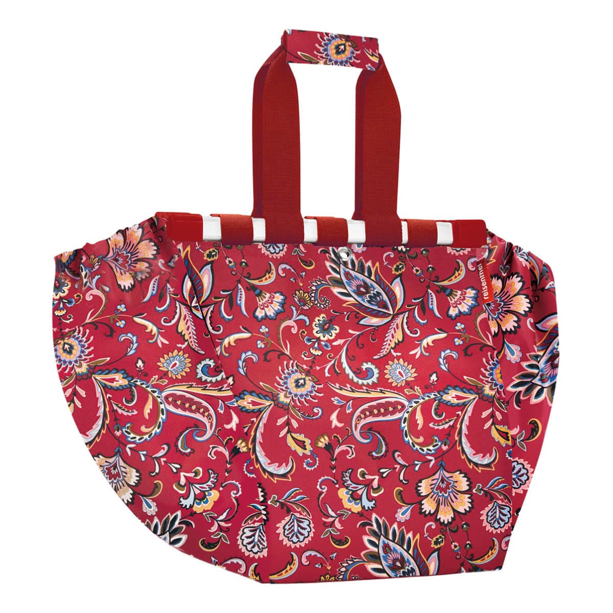 ショッピングバッグ reisenthel EASY SHOPPINGBAG カート 設置 （ ライゼンタール ショッピングカート レジカゴ 取付け 対応 折りたたみ エコバッグ お買い物バッグ マイバッグ コンパクト 折り畳み おしゃれ 大きい ） 【ペイズリールビー】