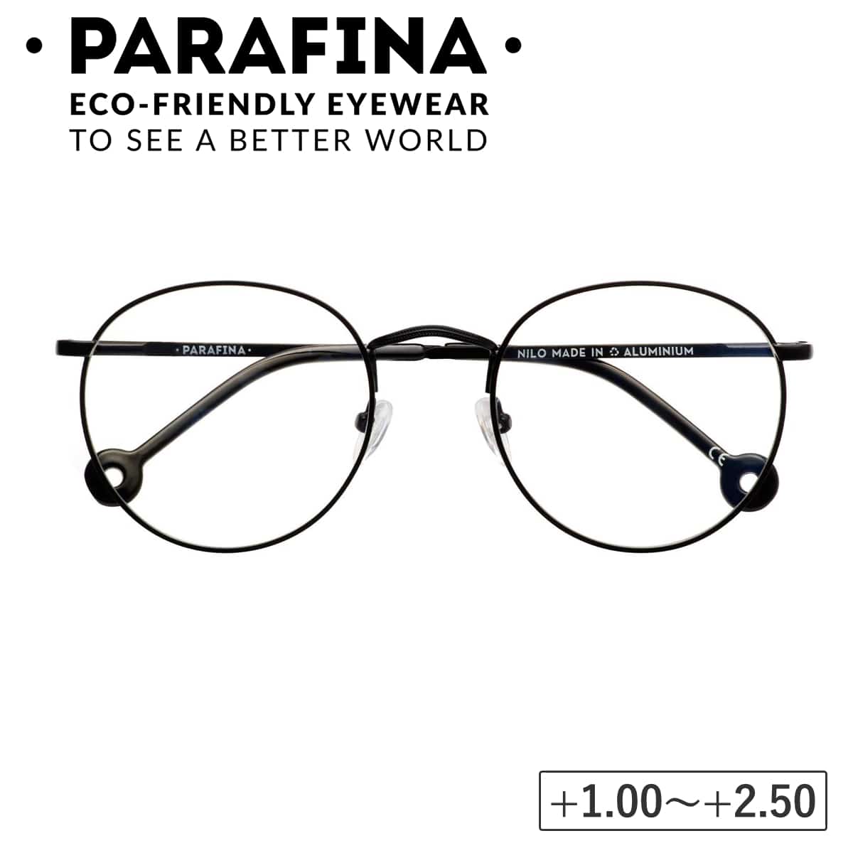 【アウトレット】 リーディンググラス PARAFINA NILO ブルーライトカット レディース メンズ （ PCメガネ 老眼鏡 おしゃれ メガネ 軽量 フレーム 眼鏡 めがね ブルーライト 反射防止 シニアグラス 度付き PC用メガネ ） 【B】