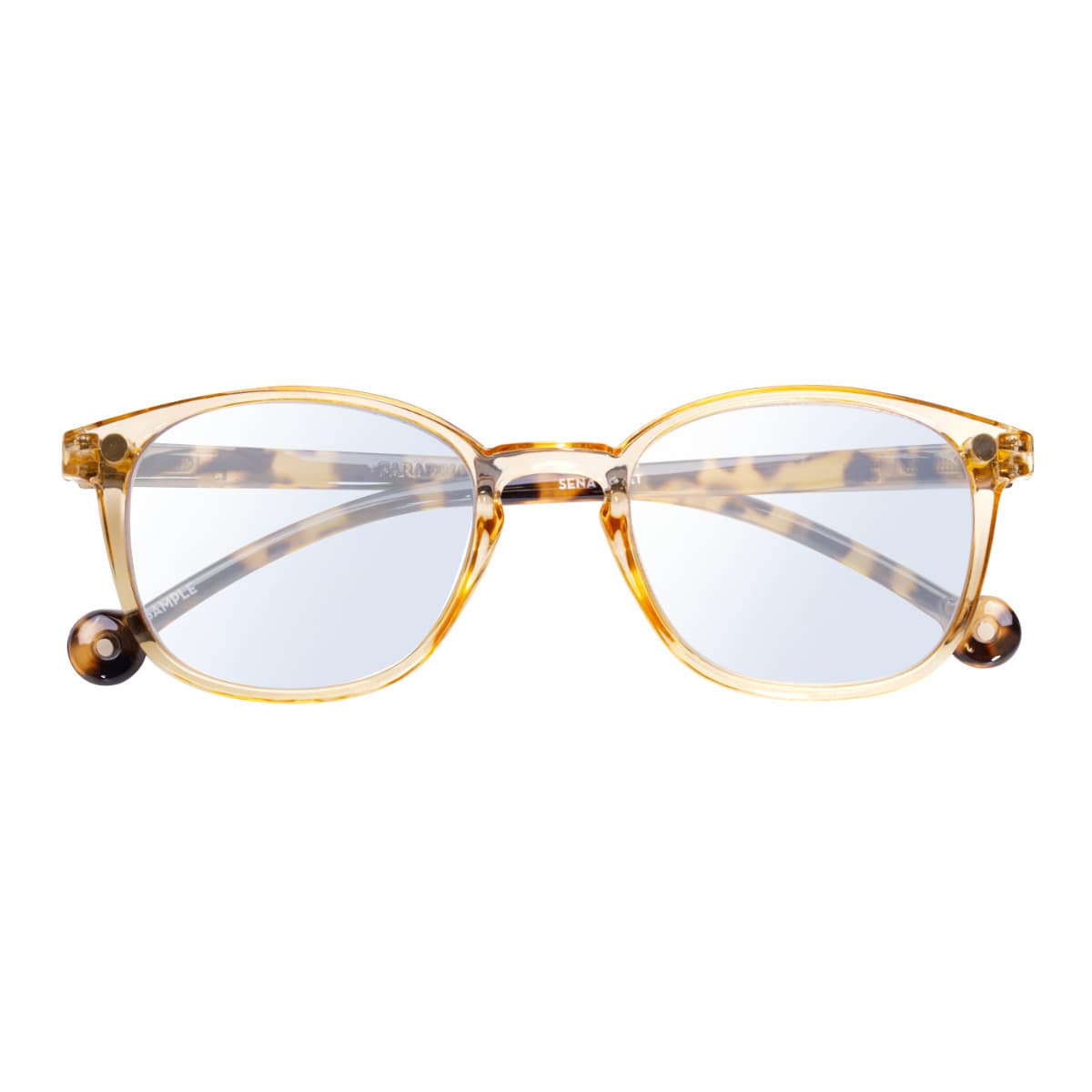 （アウトレット）リーディンググラス PARAFINA SENA TRANSPARENT MOROCCO ブルーライトカット （ ブルーライトカットメガネ パソコン用メガネ PC用メガネ pc 軽量 軽い 反射防止加工 映り込み防止 耐久性 おしゃれ 丈夫 メガネ ） 【B】