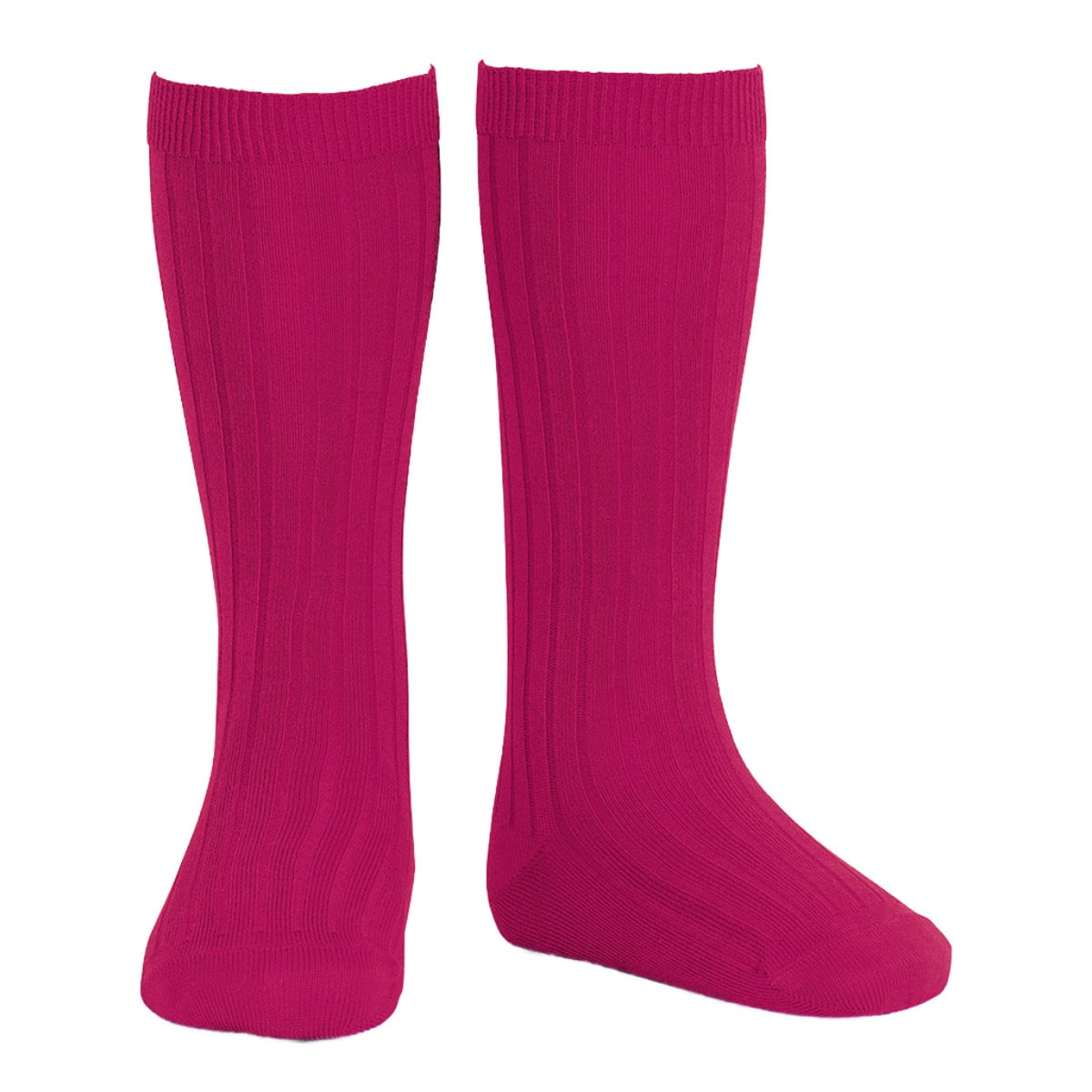 靴下 condor 子供 9.5～13.5cm リブ ハイソックス カラー2 （ ソックス 子ども用靴下 ベビー キッズ くつ下 くつした リブソックス 丈夫 スペイン製 出産祝い おしゃれ 9.5 10 10.5 11 11.5 12 12.5 13 13.5 cm ） 【ブーゲンビリア 0】