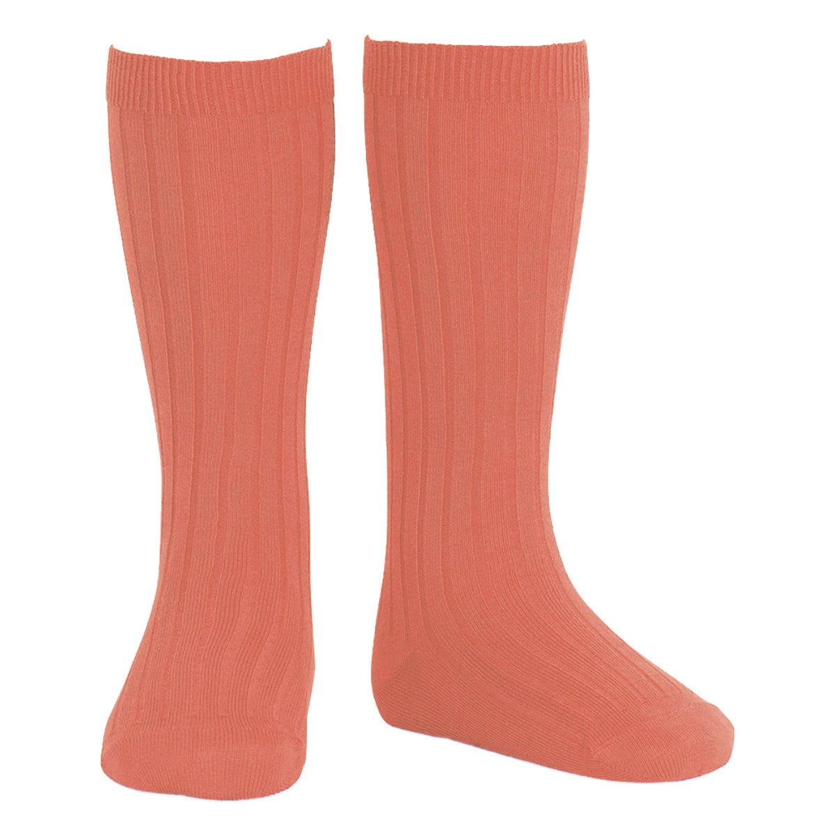 靴下 condor 子供 9.5～13.5cm リブ ハイソックス カラー2 （ ソックス 子ども用靴下 ベビー キッズ くつ下 くつした リブソックス 丈夫 スペイン製 出産祝い おしゃれ 9.5 10 10.5 11 11.5 12 12.5 13 13.5 cm ） 【ペオーニア 2】