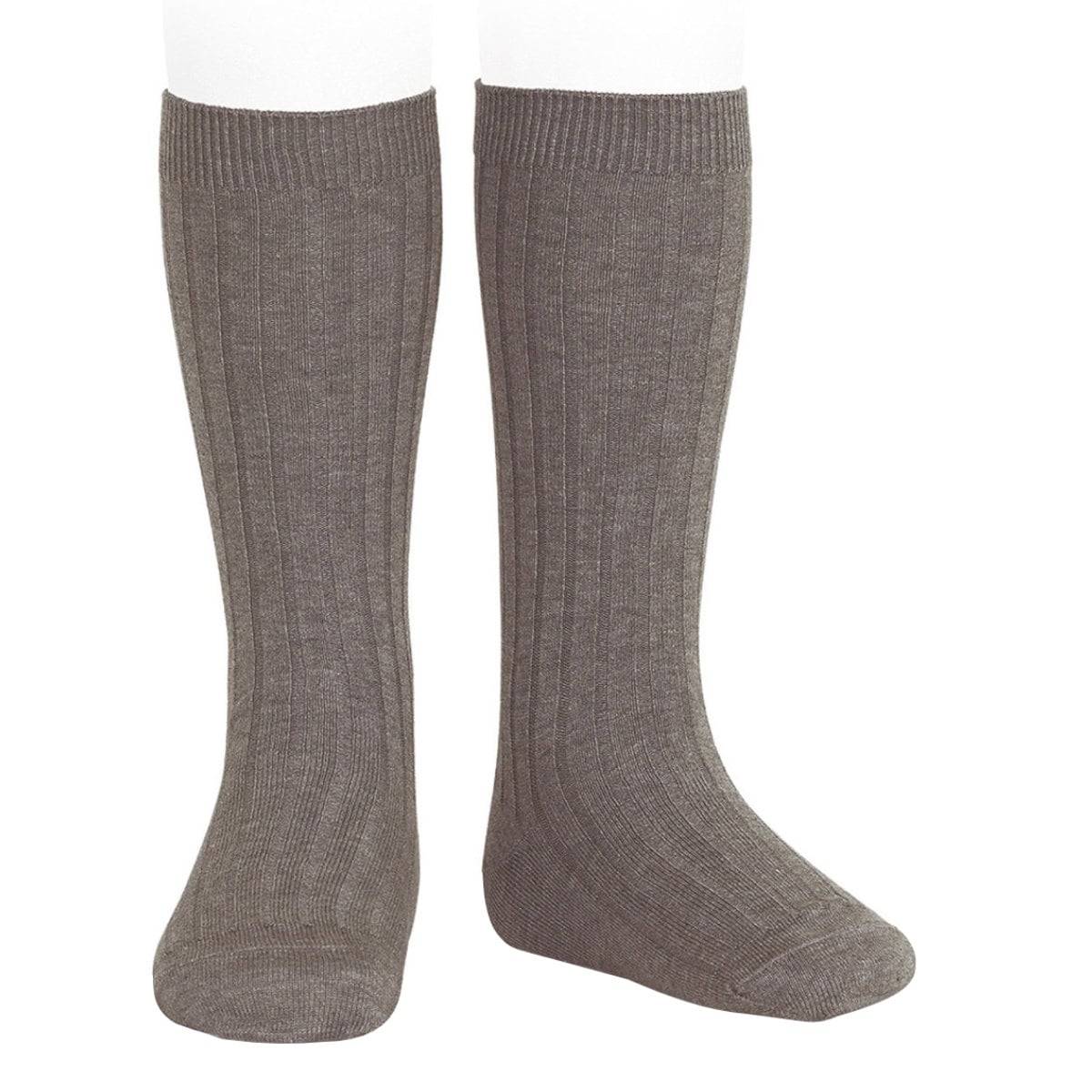 靴下 condor コンドル 14.5～24.5cm ベーシック リブ ニーハイソックス カラー2 （ ソックス 子供 子ども用靴下 くつ下 くつした キッズ ジュニア リブソックス ハイソックス 丈夫 スペイン製 手触り 肌触り 滑らか ギフト おしゃれ ） 【トロンコ 6】