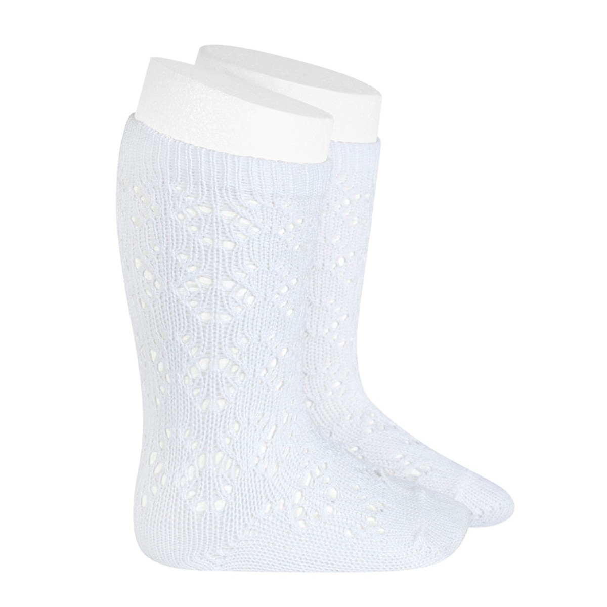 靴下 condor 子供 6ヶ月～3歳 パール ジオメトリック オープンワーク ニーソックス （ コンドル 子ども用靴下 ベビー キッズ ソックス くつ下 くつした Perle geometric openwork knee socks ニーハイソックス ハイソックス ） 【ブランコ 0】