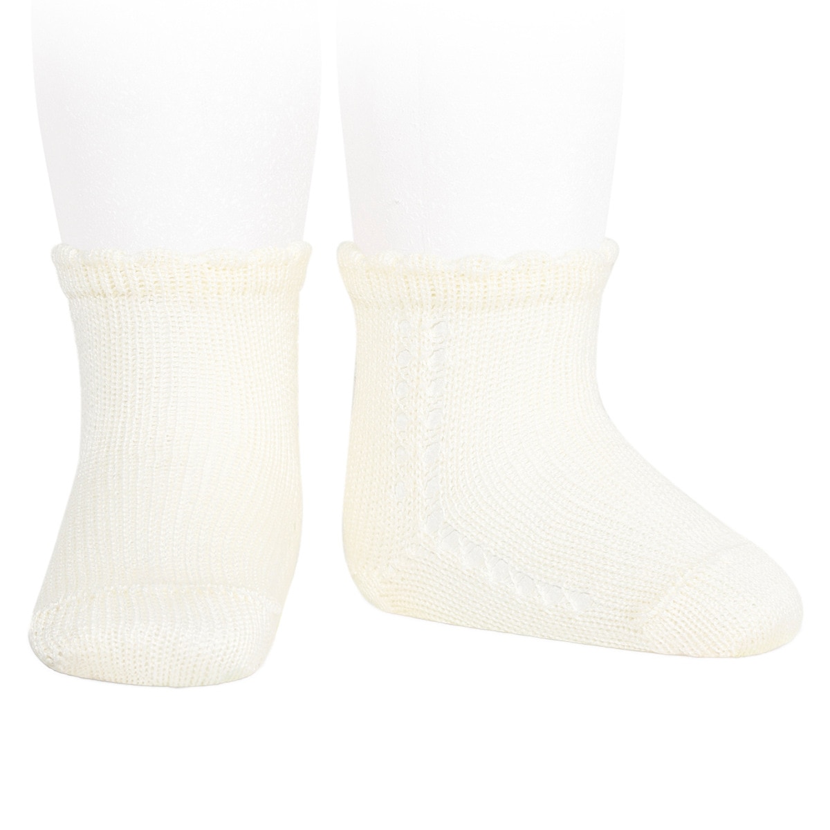 靴下 condor コンドル 8.5～13cm サイド オープンワーク パール ショートソックス （ ソックス ベビー用靴下 子供 ベビー キッズ くつ下 くつした 綿 コットン 丈夫 出産祝い おしゃれ 8.5 9 9.5 10 10.5 11 11.5 cm ） 【カバ 0】