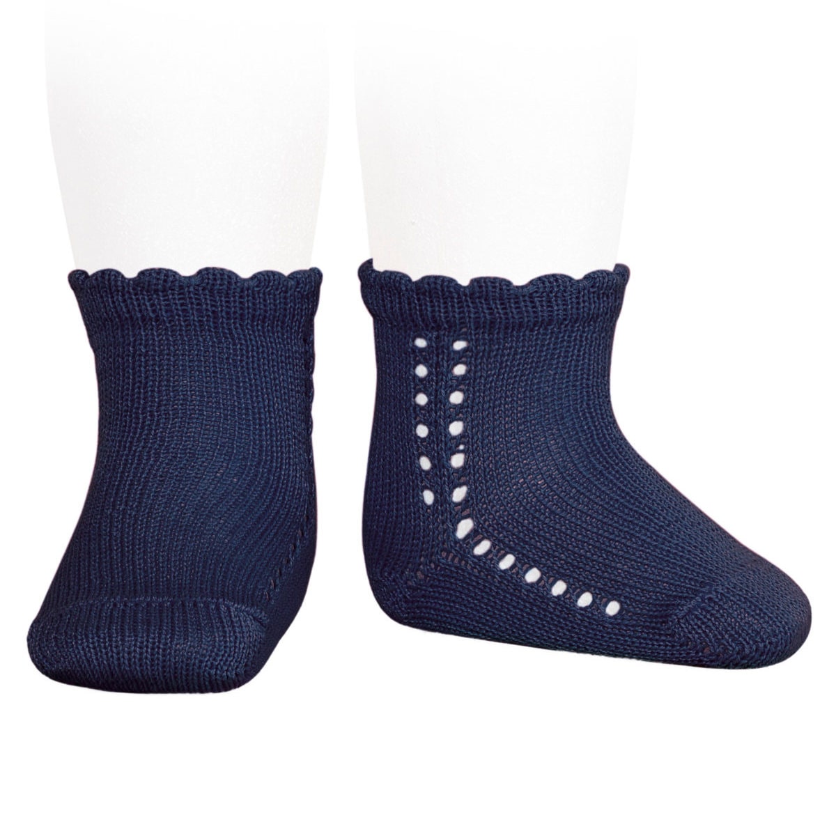 靴下 condor コンドル 8.5～13cm サイド オープンワーク パール ショートソックス （ ソックス ベビー用靴下 子供 ベビー キッズ くつ下 くつした 綿 コットン 丈夫 出産祝い おしゃれ 8.5 9 9.5 10 10.5 11 11.5 cm ） 【マリーノ 0】