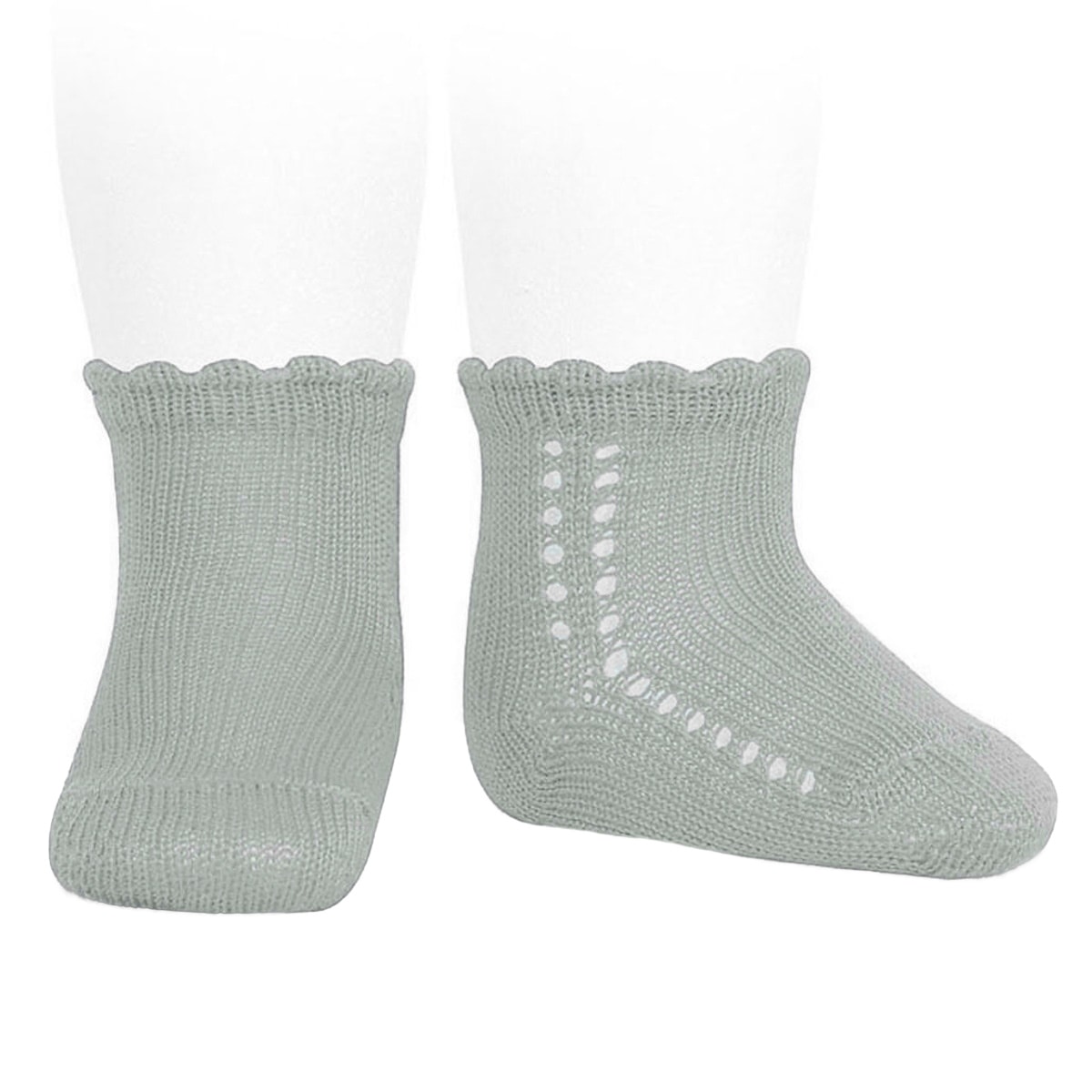 靴下 condor コンドル 8.5～13cm サイド オープンワーク パール ショートソックス （ ソックス ベビー用靴下 子供 ベビー キッズ くつ下 くつした 綿 コットン 丈夫 出産祝い おしゃれ 8.5 9 9.5 10 10.5 11 11.5 cm ） 【ベルデセコ 0】