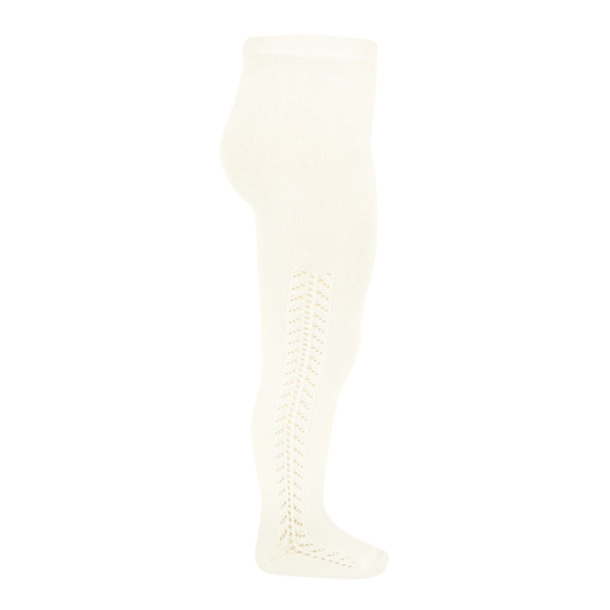 タイツ condor コンドル 子供 66～89cm サイド オープンワークタイツ カラー1 （ カラータイツ 子供用タイツ ベビー キッズ ベビータイツ キッズタイツ 丈夫 無地 手触り 肌触り 滑らか おしゃれ 出産祝い 70 80 90 cm ） 【カバ 1】