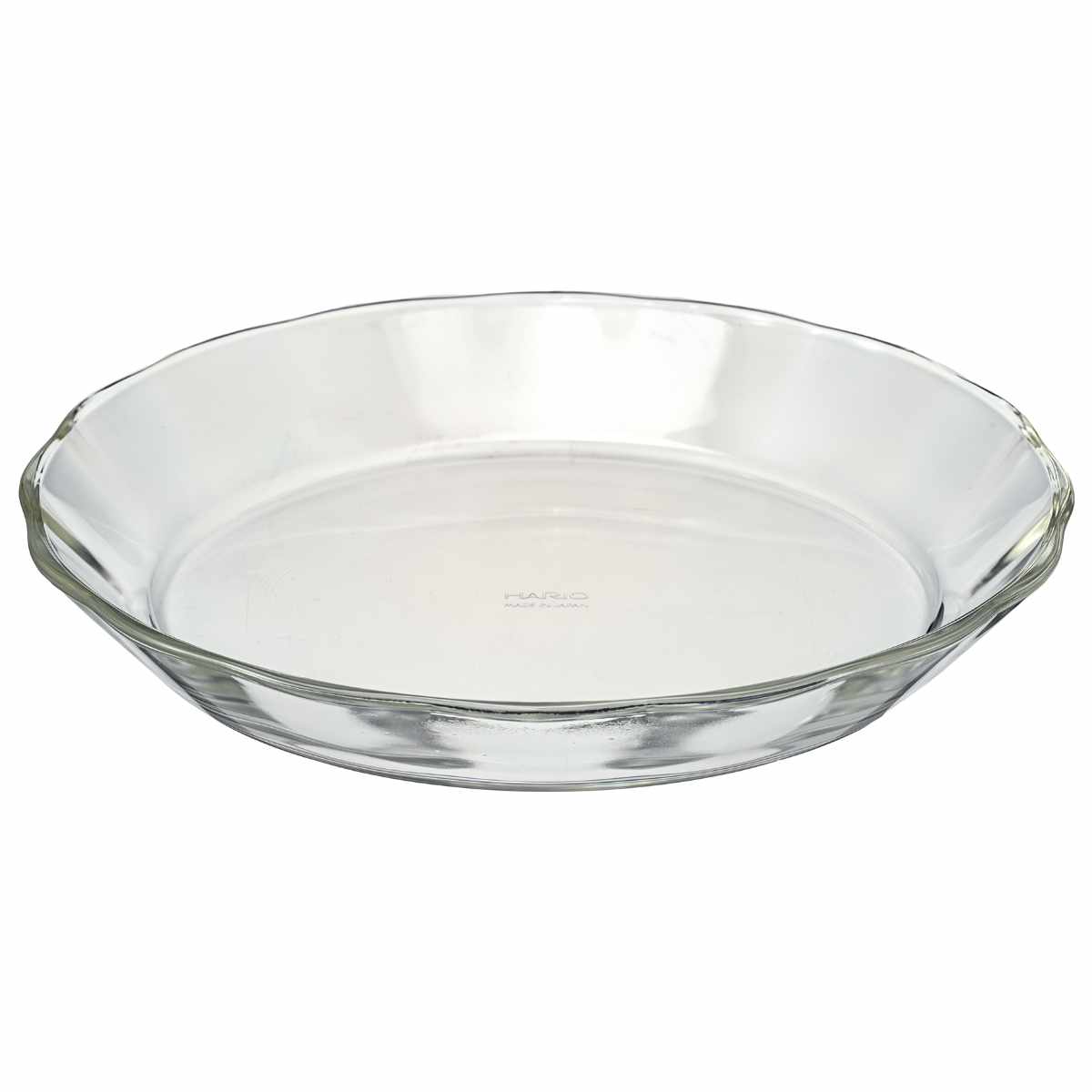ハリオ プレート 22cm 耐熱ガラス （ HARIO 食洗機対応 電子レンジ対応 オーブン対応 ガラス 耐熱皿 耐熱容器 日本製 耐熱 ガラスプレート 中皿 深皿 盛皿 パスタ サラダ おしゃれ ）