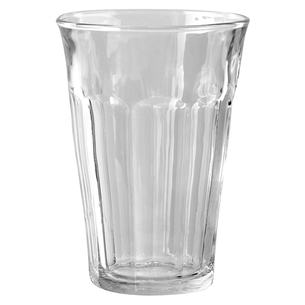 DURALEX デュラレックス グラス 360ml PICARDIE ピカルディ 強化ガラス （ コップ 食洗機対応 電子レンジ対応 食器 ガラス ガラスコップ ガラス製 丈夫 シンプル クリア 透明 洋食器 おしゃれ ） 【クリア】