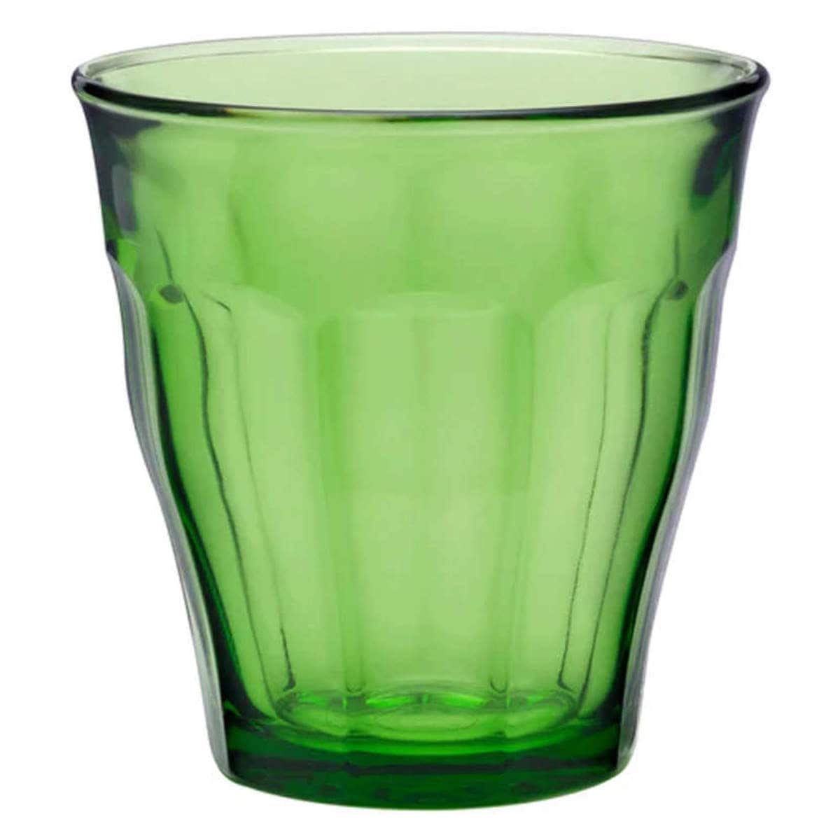 DURALEX デュラレックス グラス 250ml PICARDIE ピカルディ 強化ガラス （ コップ 食洗機対応 電子レンジ対応 食器 ガラス ガラスコップ ガラス製 丈夫 シンプル クリア 透明 洋食器 おしゃれ ） 【グリーン】