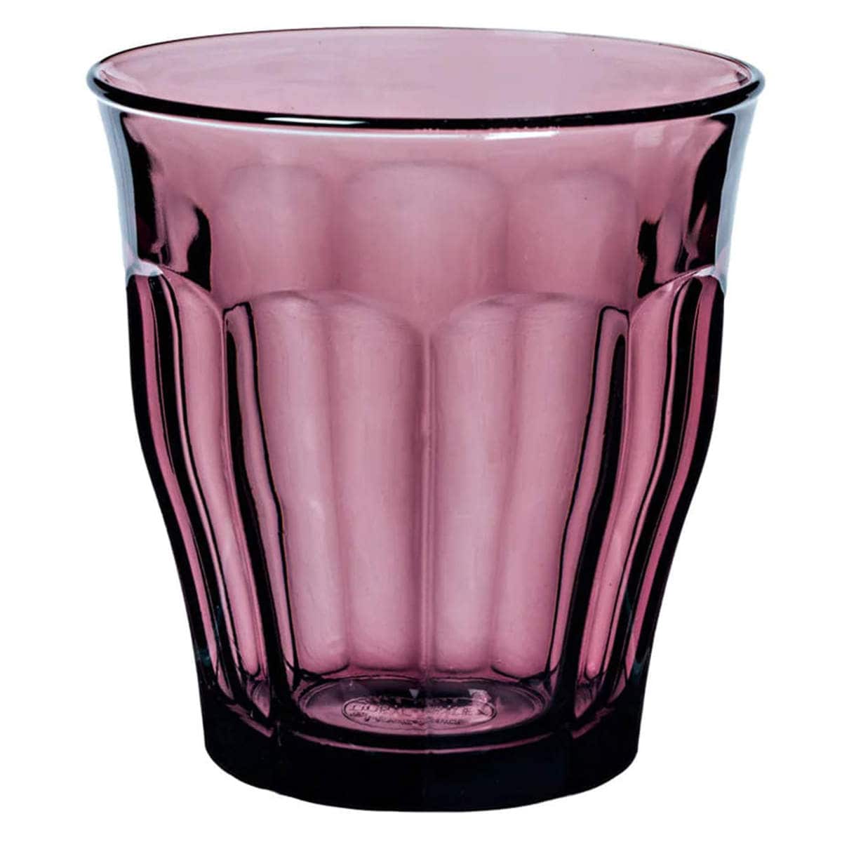DURALEX デュラレックス グラス 250ml PICARDIE ピカルディ 強化ガラス （ コップ 食洗機対応 電子レンジ対応 食器 ガラス ガラスコップ ガラス製 丈夫 シンプル クリア 透明 洋食器 おしゃれ ） 【プラム】