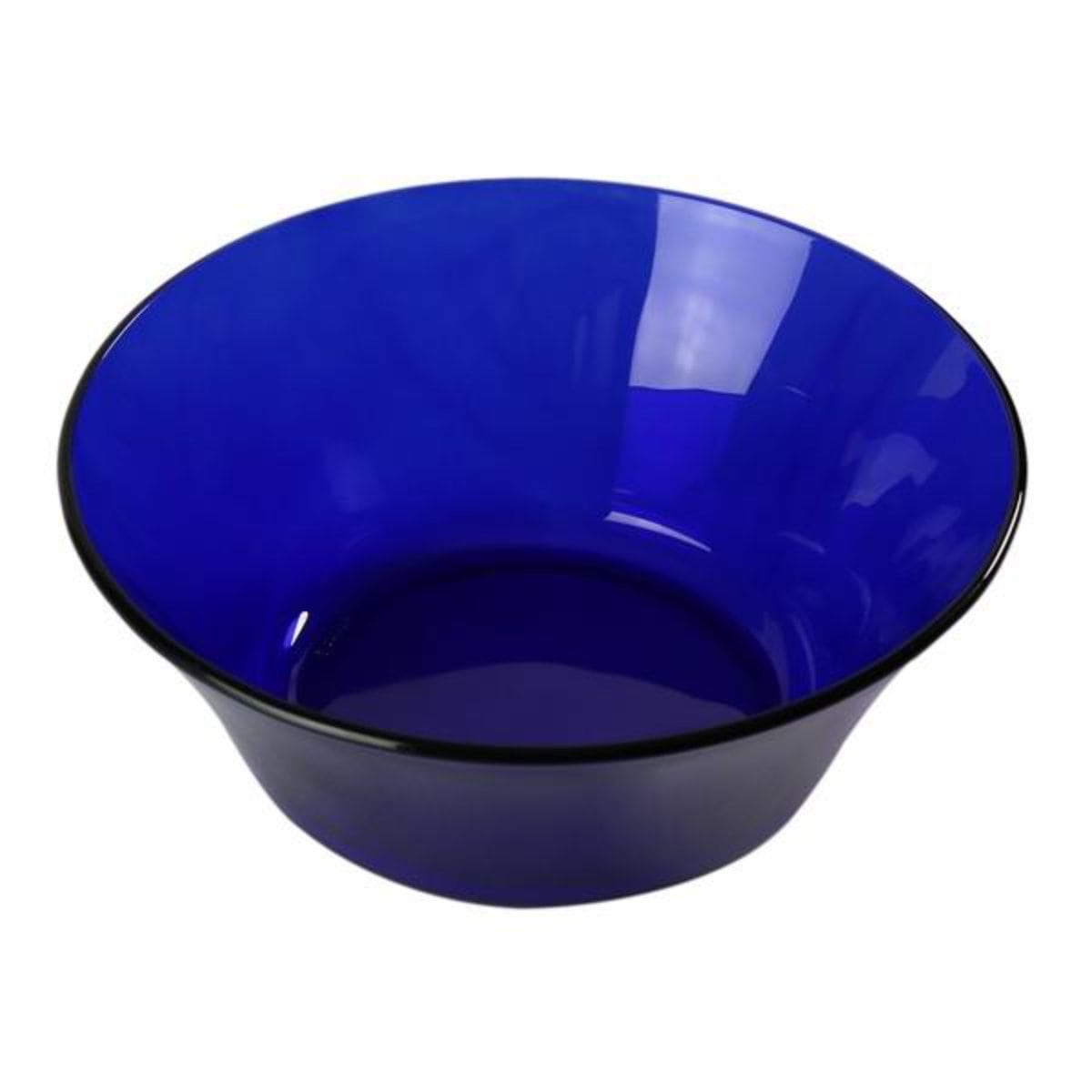 デュラレックス ボウル 17cm SAPHIR サファイア 強化ガラス （ 食洗機対応 電子レンジ対応 DURALEX 食器 サラダボウル ガラス ガラス製 ガラスボウル 丈夫 シンプル ブルー 青 洋食器 おしゃれ ）