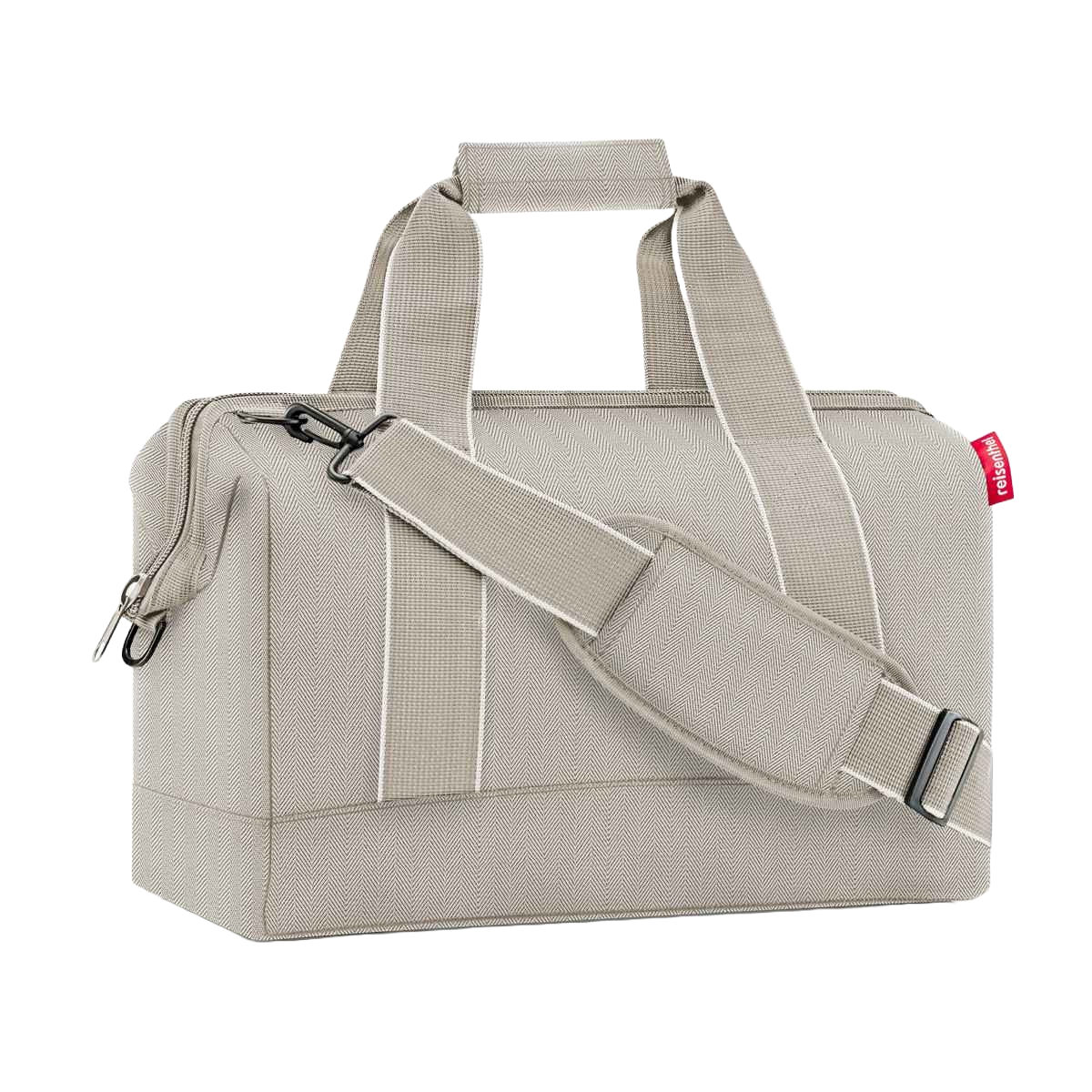 ボストンバッグ reisenthel ライゼンタール ALLROUNDER M ヘリンボーン （ かばん レディース トラベルバッグ 旅行 ネイル ネイルバッグ コスメ 美容 学生 介護 旅行バッグ ジム 2泊 3泊 メンズ ジムバッグ おしゃれ ） 【HERRINGBONESAND】