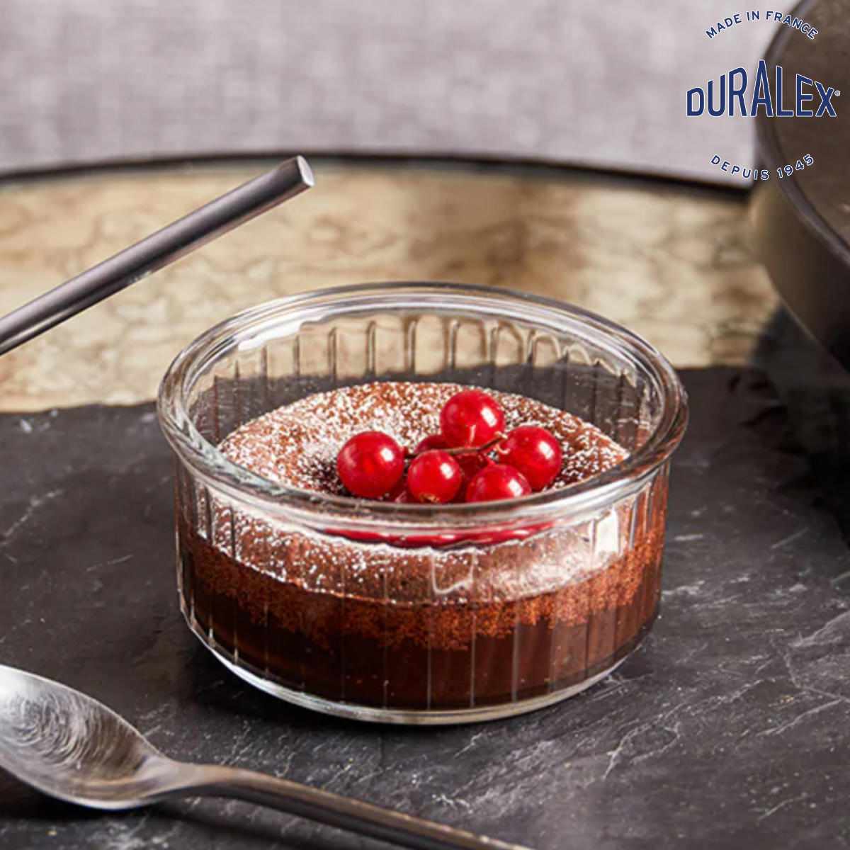 DURALEX デュラレックス ラメキン ボウル 10cm （ RAMEQUIN 食洗機対応 電子レンジ対応 強化ガラス 小鉢 デザートカップ 食器 ガラス ガラス製 前菜 マリネ デザート スイーツ 丈夫 シンプル 洋食器 おしゃれ ）