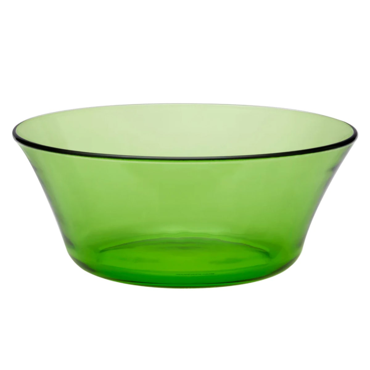 デュラレックス ボウル 23cm JUNGLE GREEN ジャングルグリーン 強化ガラス 6個セット （ 食洗機対応 電子レンジ対応 DURALEX サラダボウル ガラス製 食器 ガラス サラダ フルーツ 丈夫 シンプル グリーン 緑 洋食器 おしゃれ ）