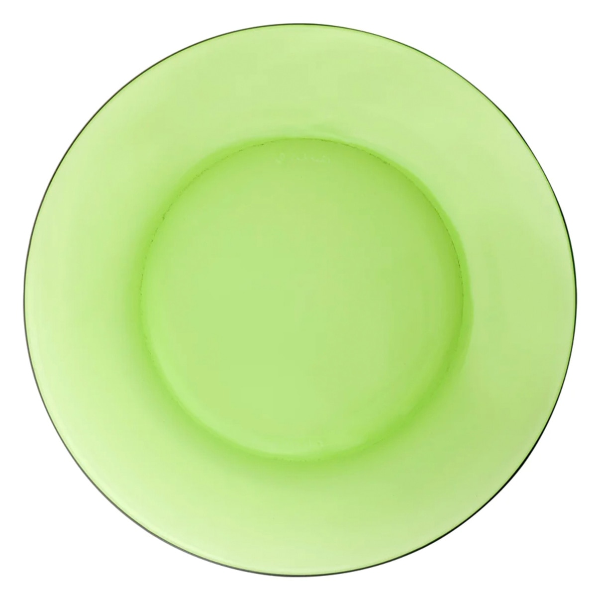デュラレックス プレート 23.5cm LYS STACK リススタック JUNGLE GREEN ジャングルグリーン 強化ガラス 6枚セット （ 食洗機対応 電子レンジ対応 DURALEX 皿 食器 お皿 中皿 ガラス ガラス製 ガラスプレート 丈夫 グリーン おしゃれ ）
